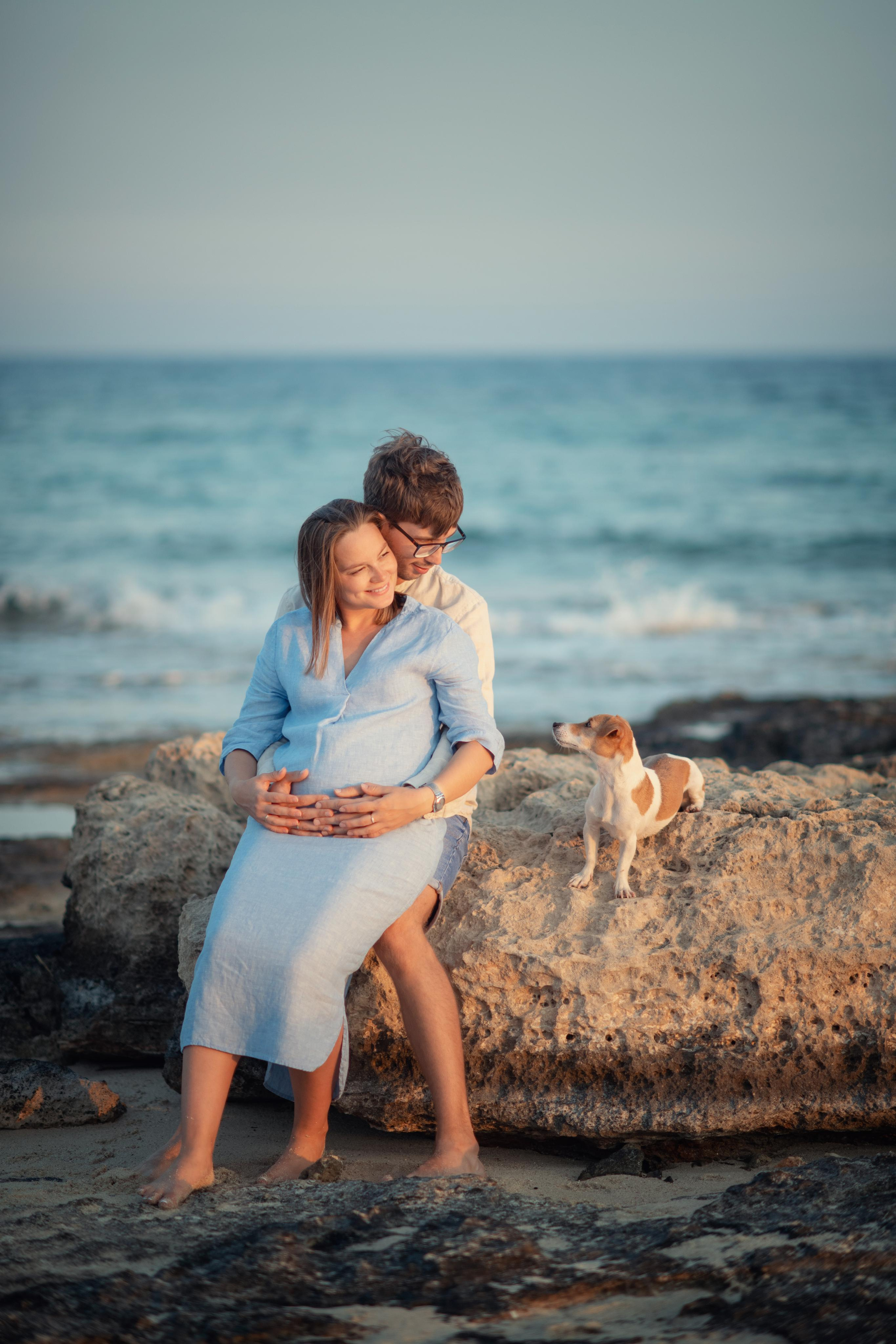 На пляже. Фотограф на Кипре