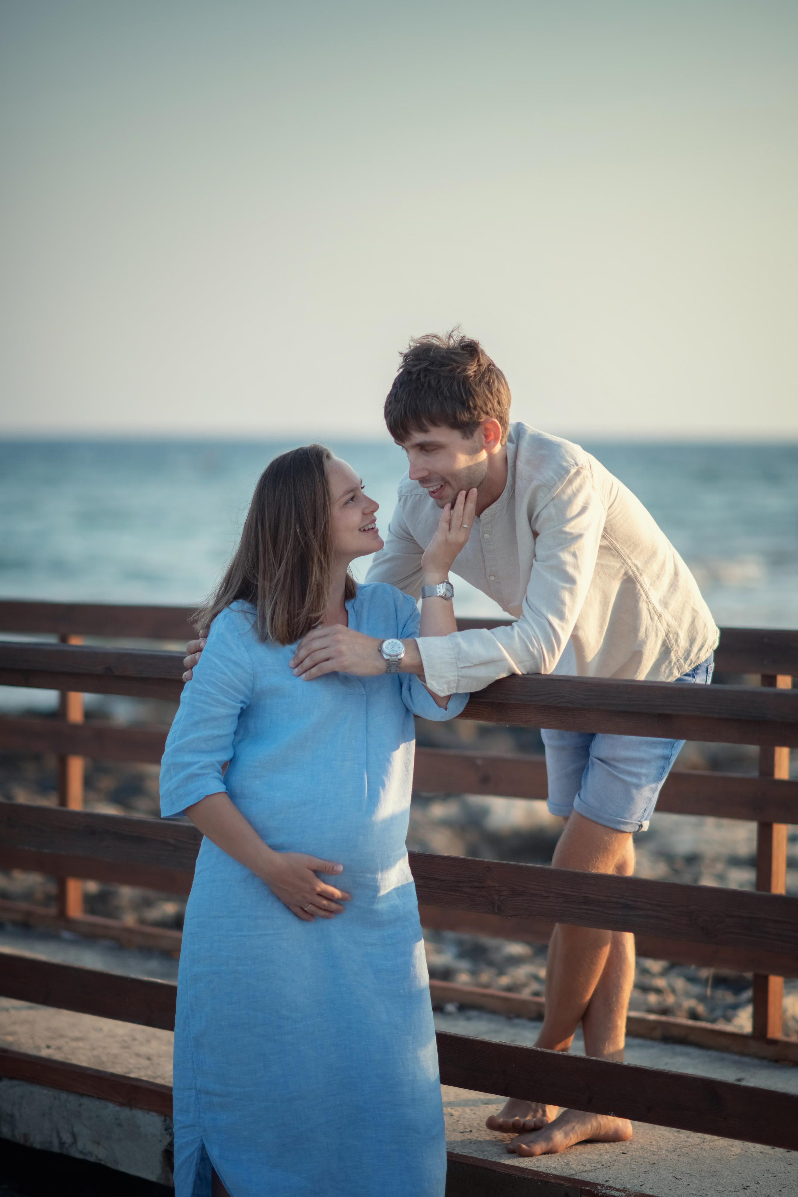 На пляже. Фотограф на Кипре