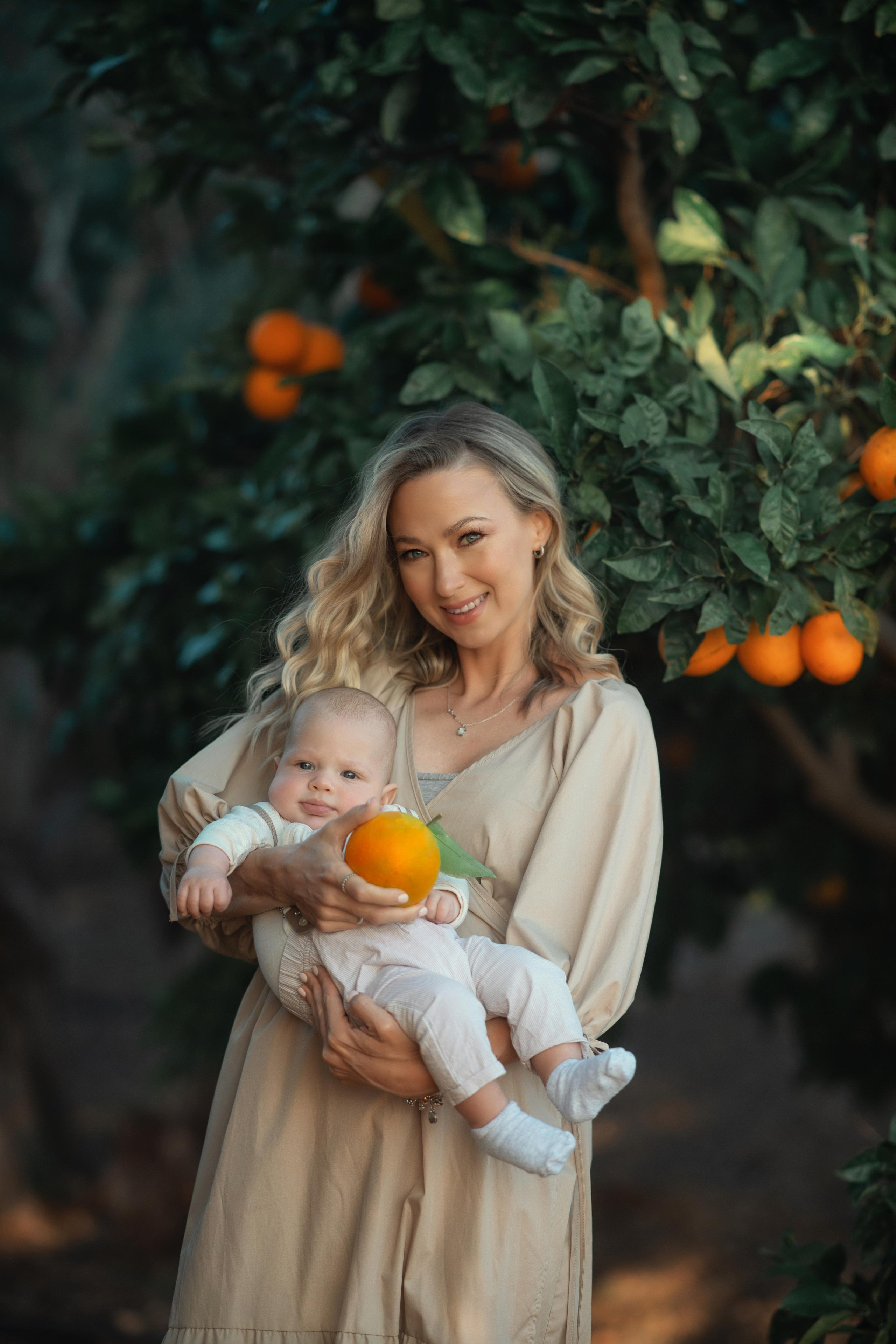 Первая съемка малыша. Фотограф на Кипре