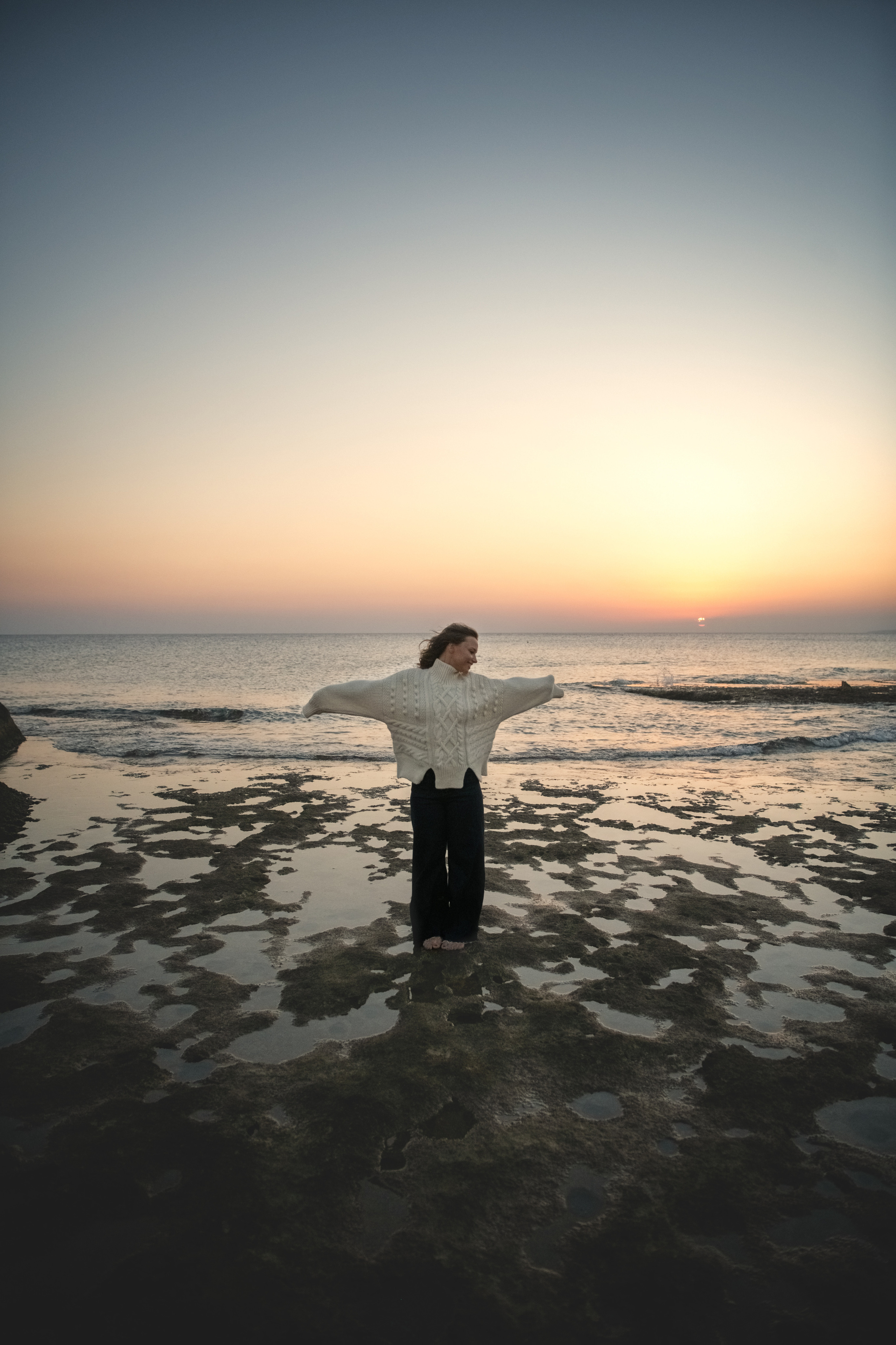 В бухте. Фотограф на Кипре