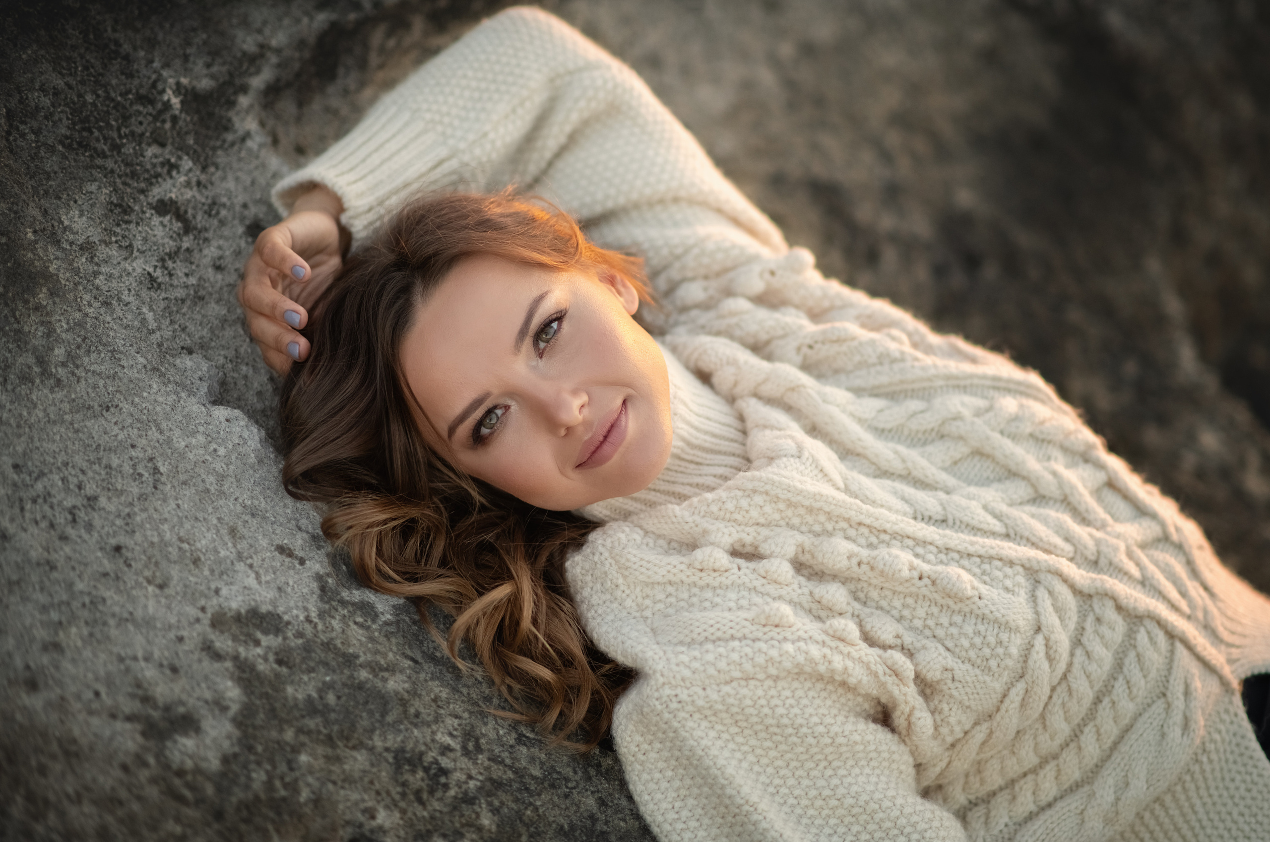 В бухте. Фотограф на Кипре