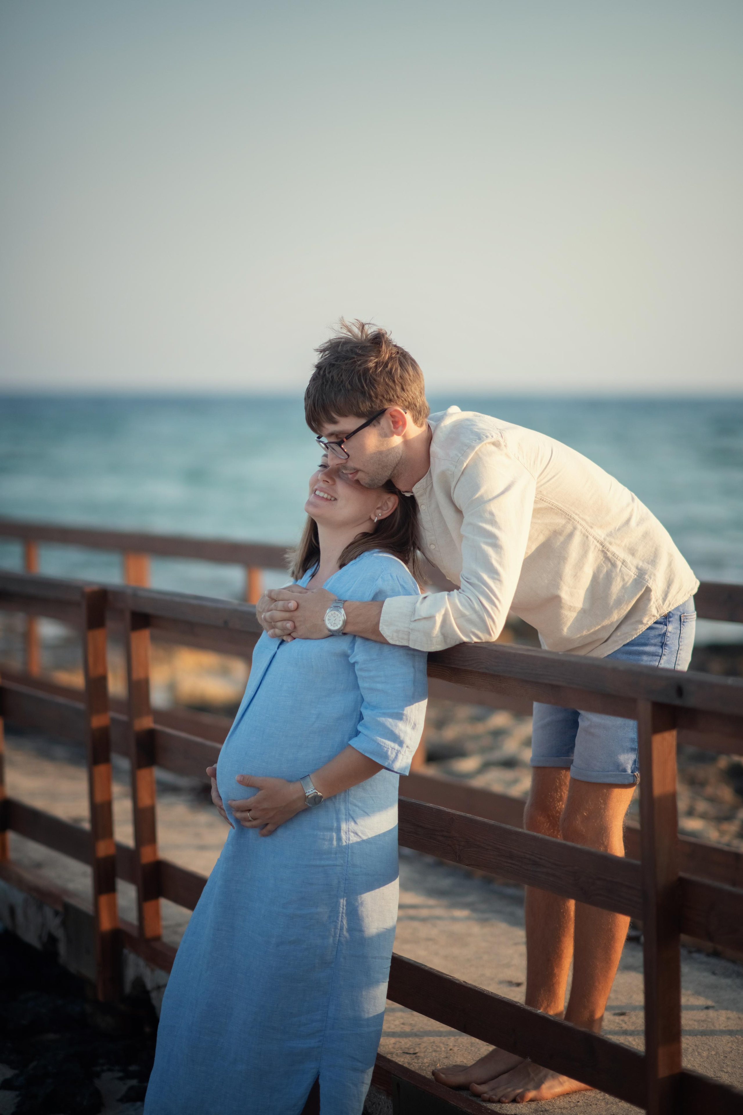 На пляже. Фотограф на Кипре