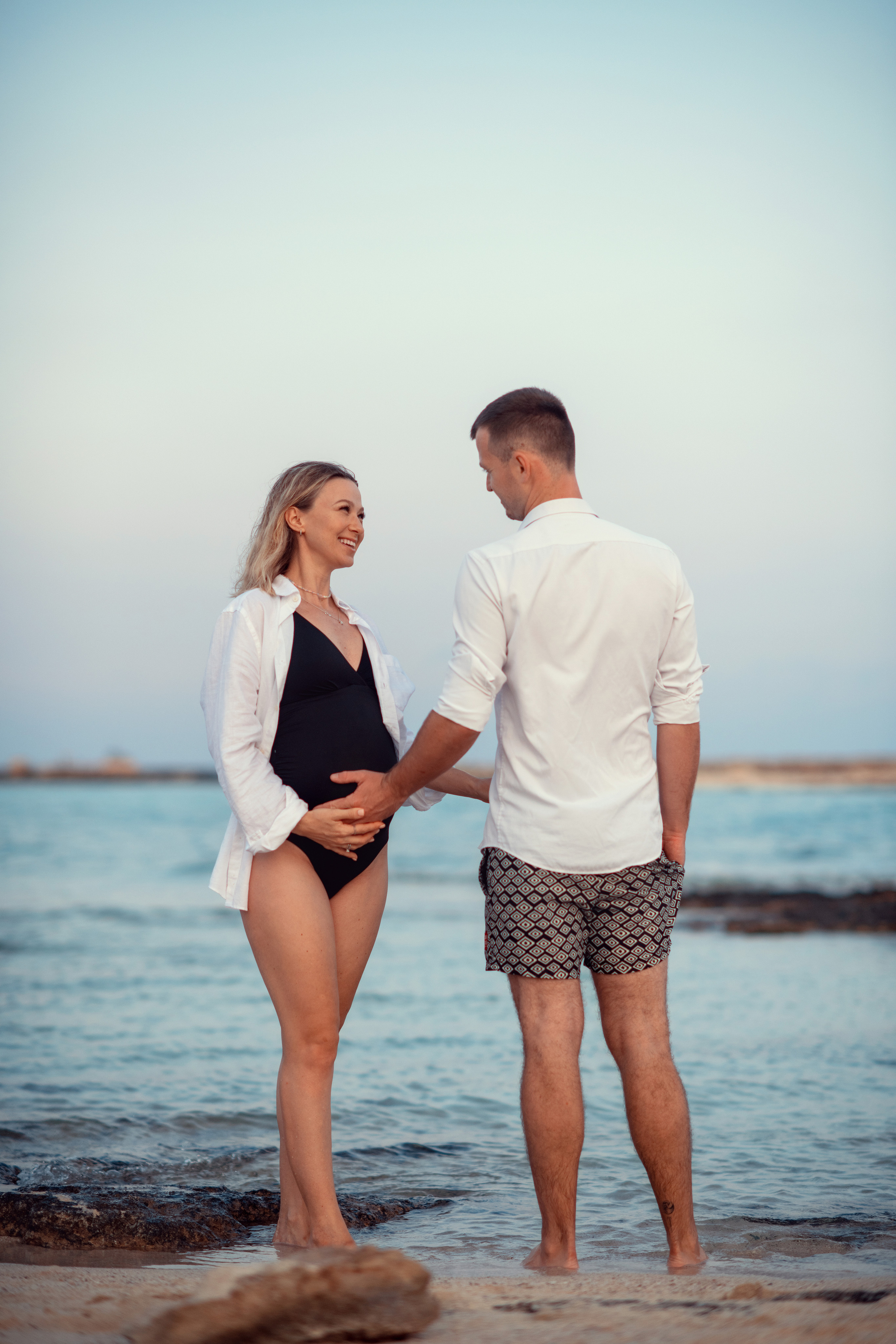 На пляже. Фотограф на Кипре