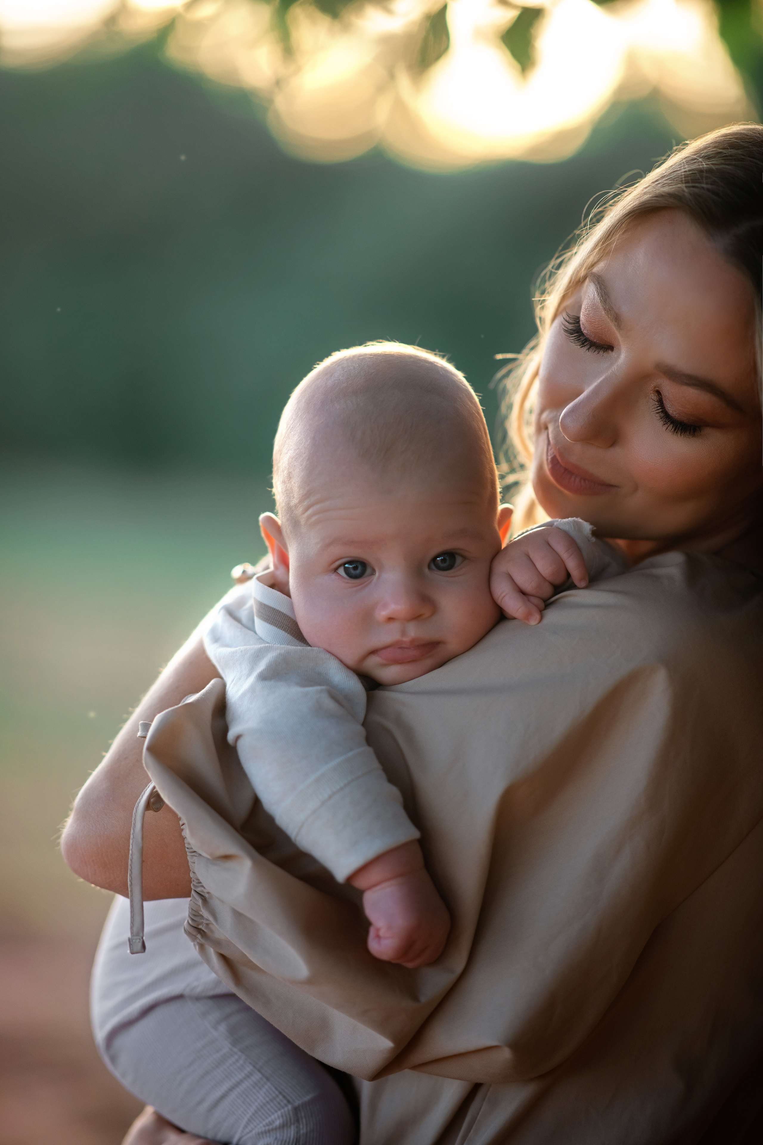 Первая съемка малыша. Фотограф на Кипре