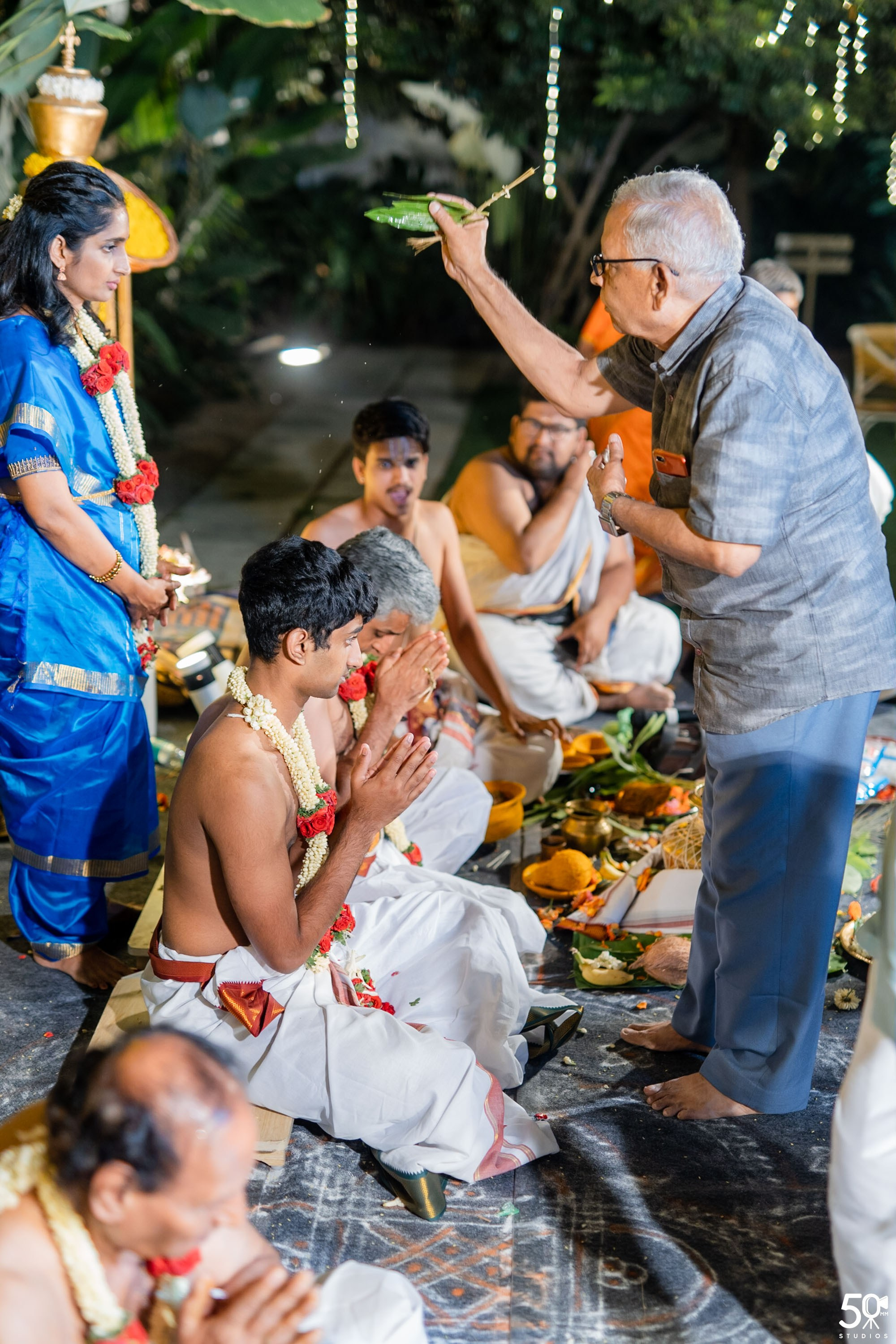 SANJAY AND SAKETH UPANAYANA. 50mm STUDIOS
