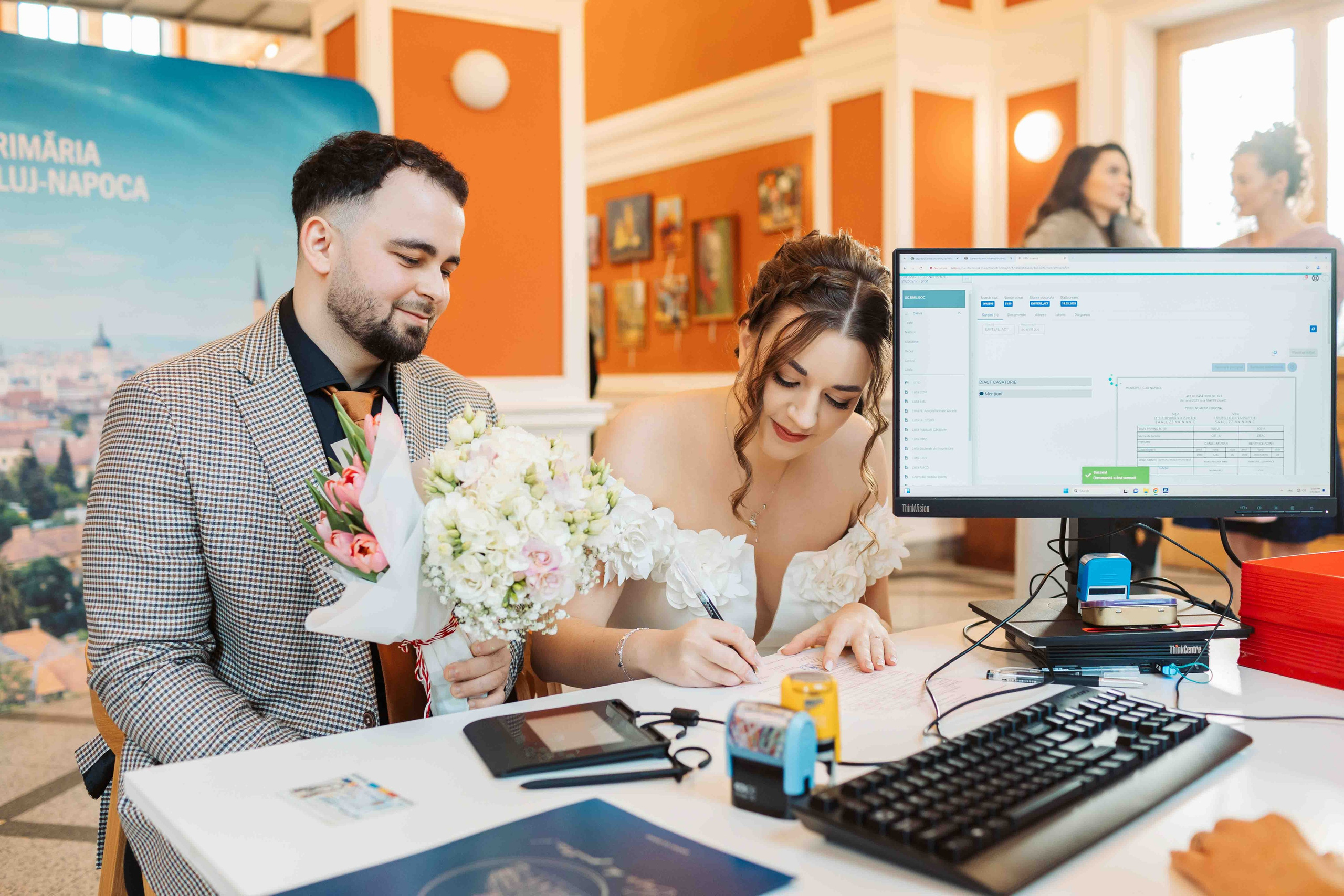 CUNUNIE CIVILĂ — Beatrice & Daniel. Contrast Studio