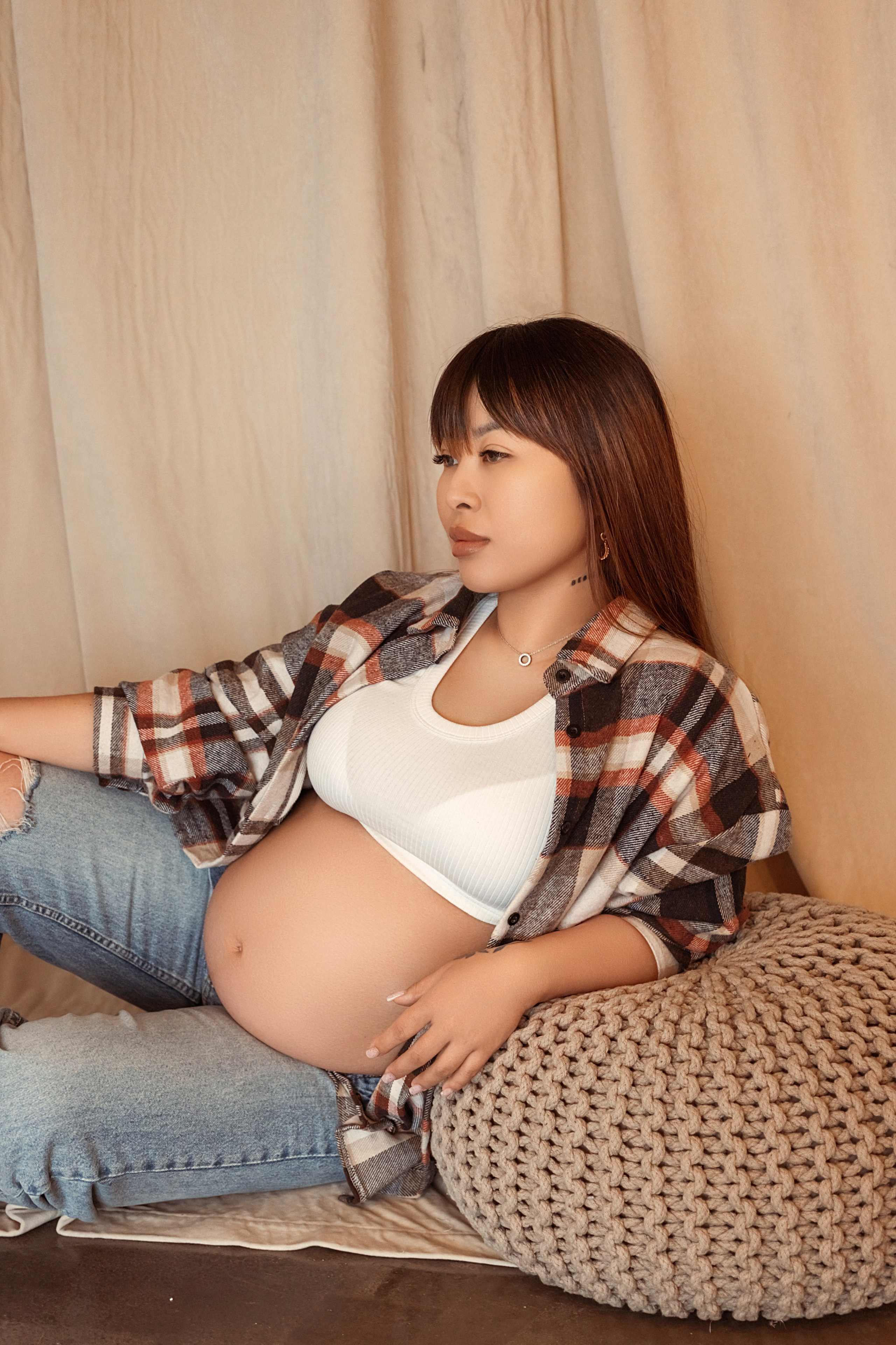 Валерия. Фотограф беременности, ньюборн и годовасиков в Корее Жанна Хан