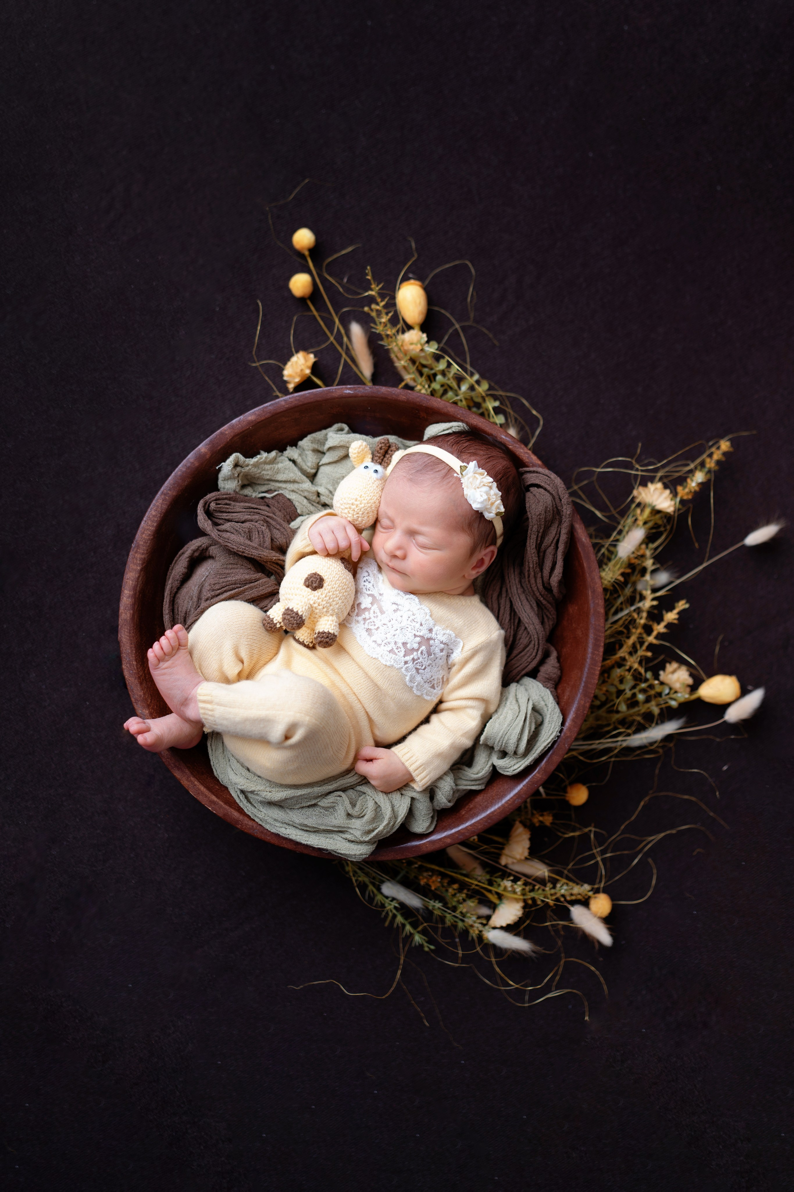 Ханна. Фотограф новорожденных и детей первого года Евгения Михалькевич