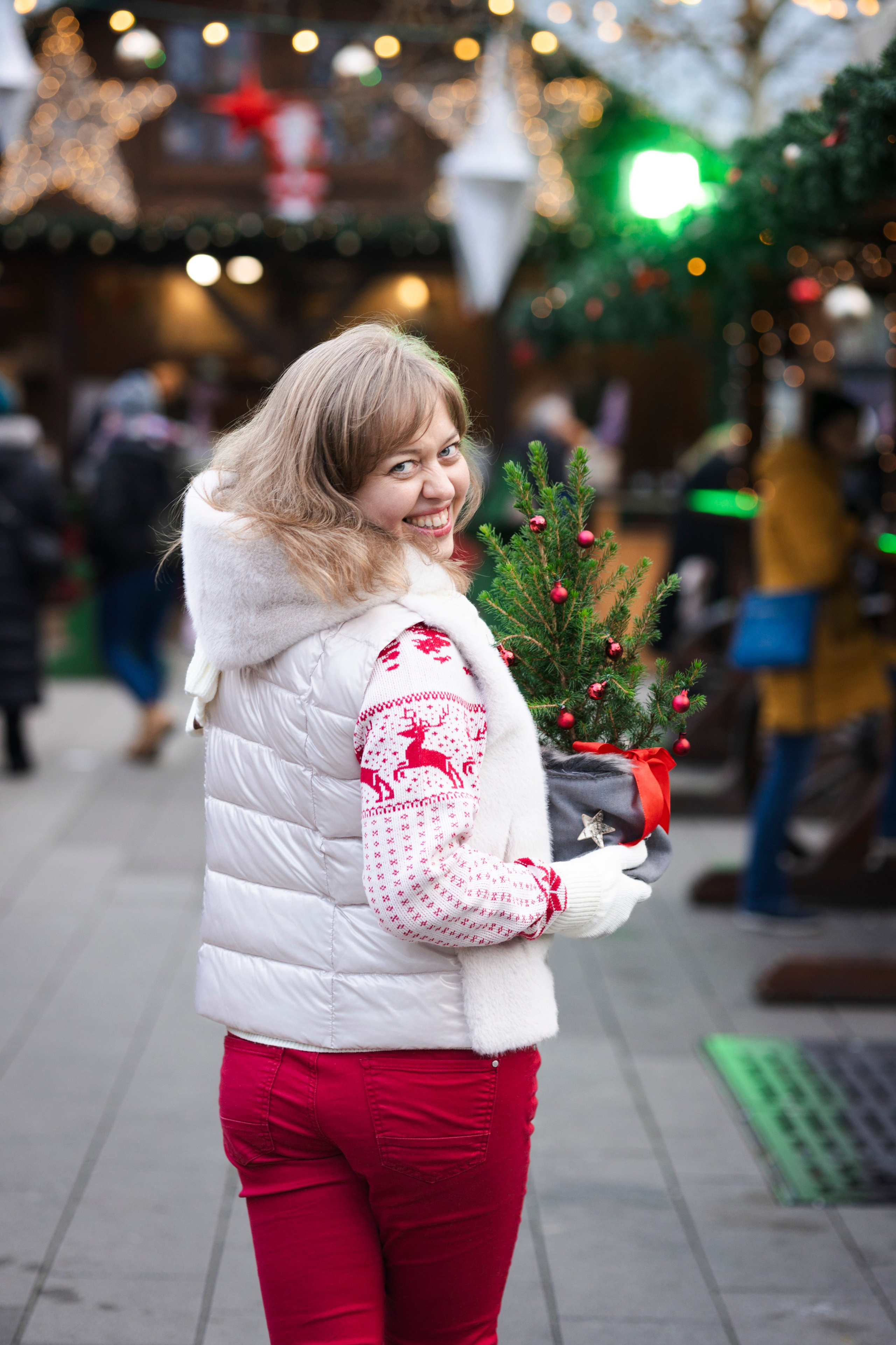 Nadja and Christmas. Photographer in Munich