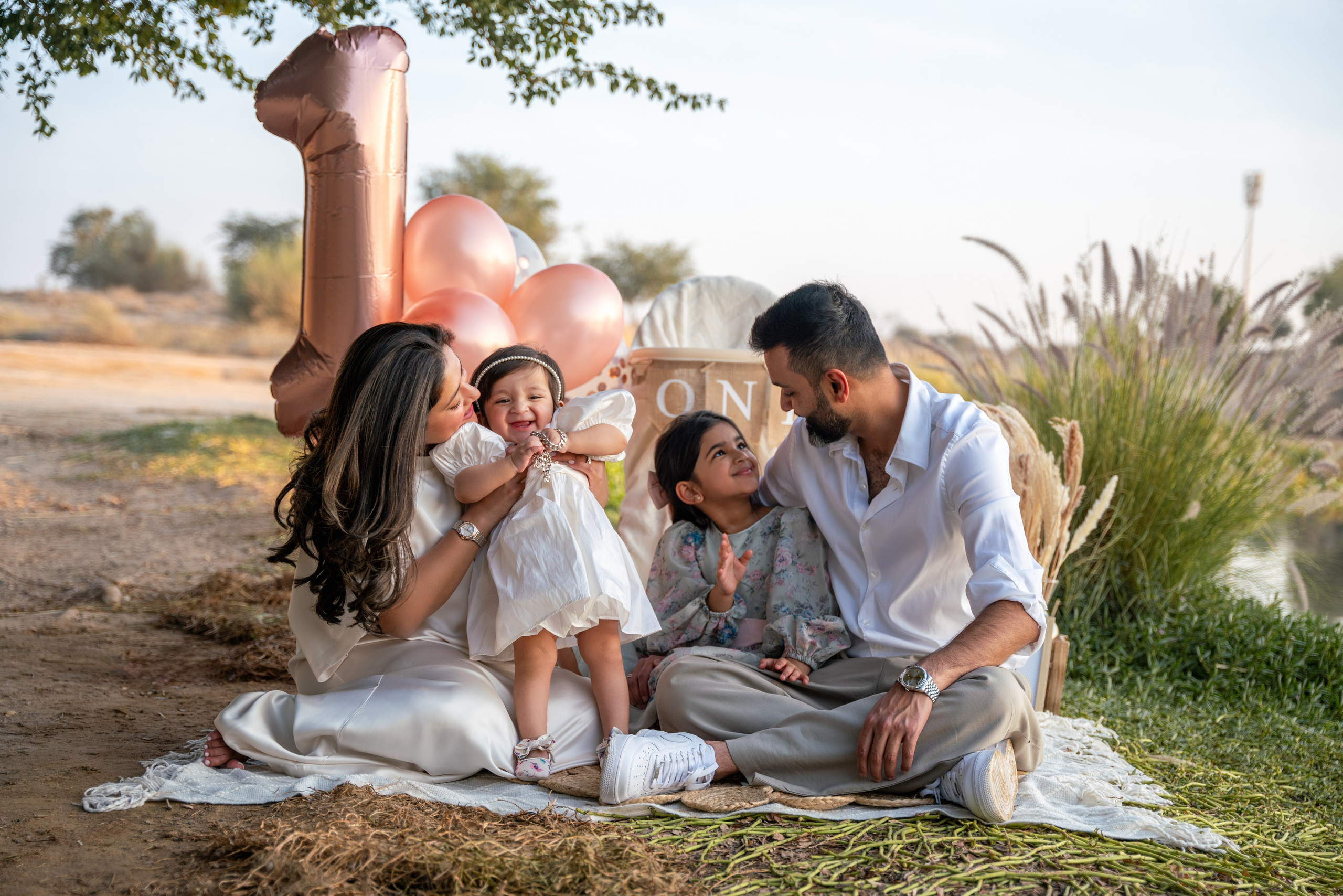 Little sister turns 1!. Angela Iakovleva — Family Photographer in Dubai