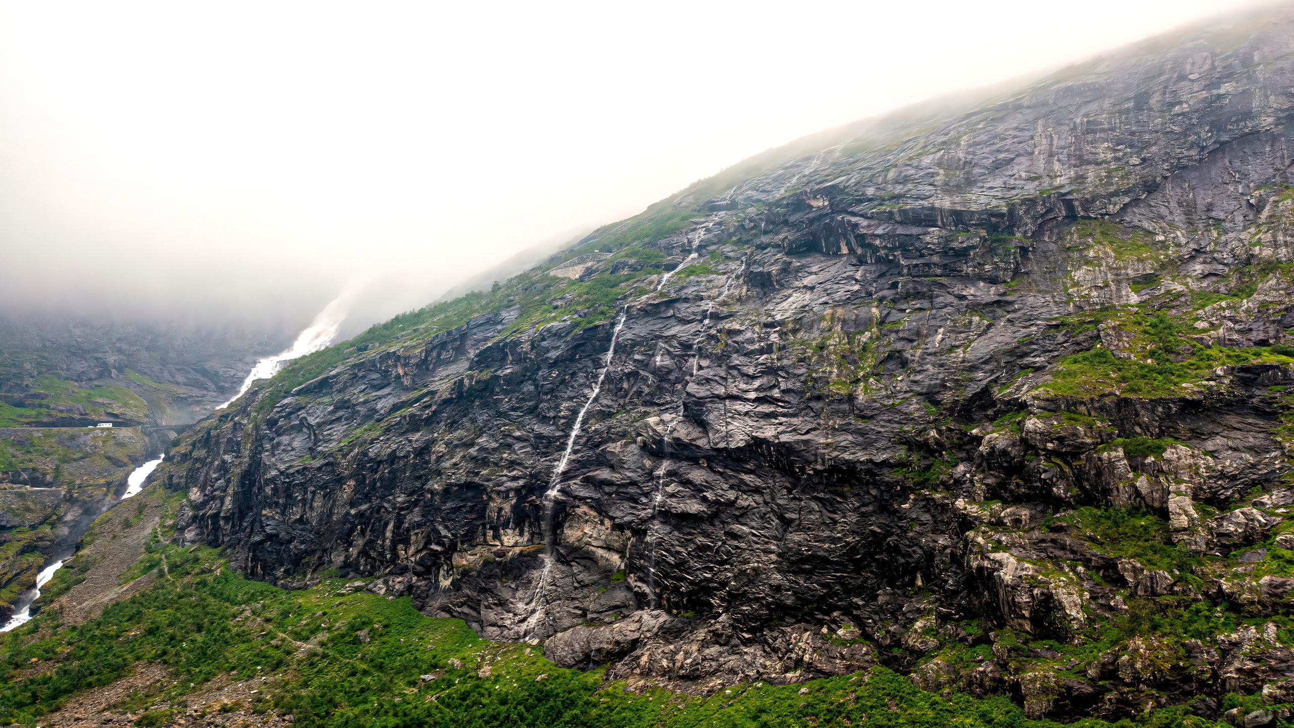 154.Stigfossen (Trollstigen).Norway.20.7.2022. Путешествия в формате 360......