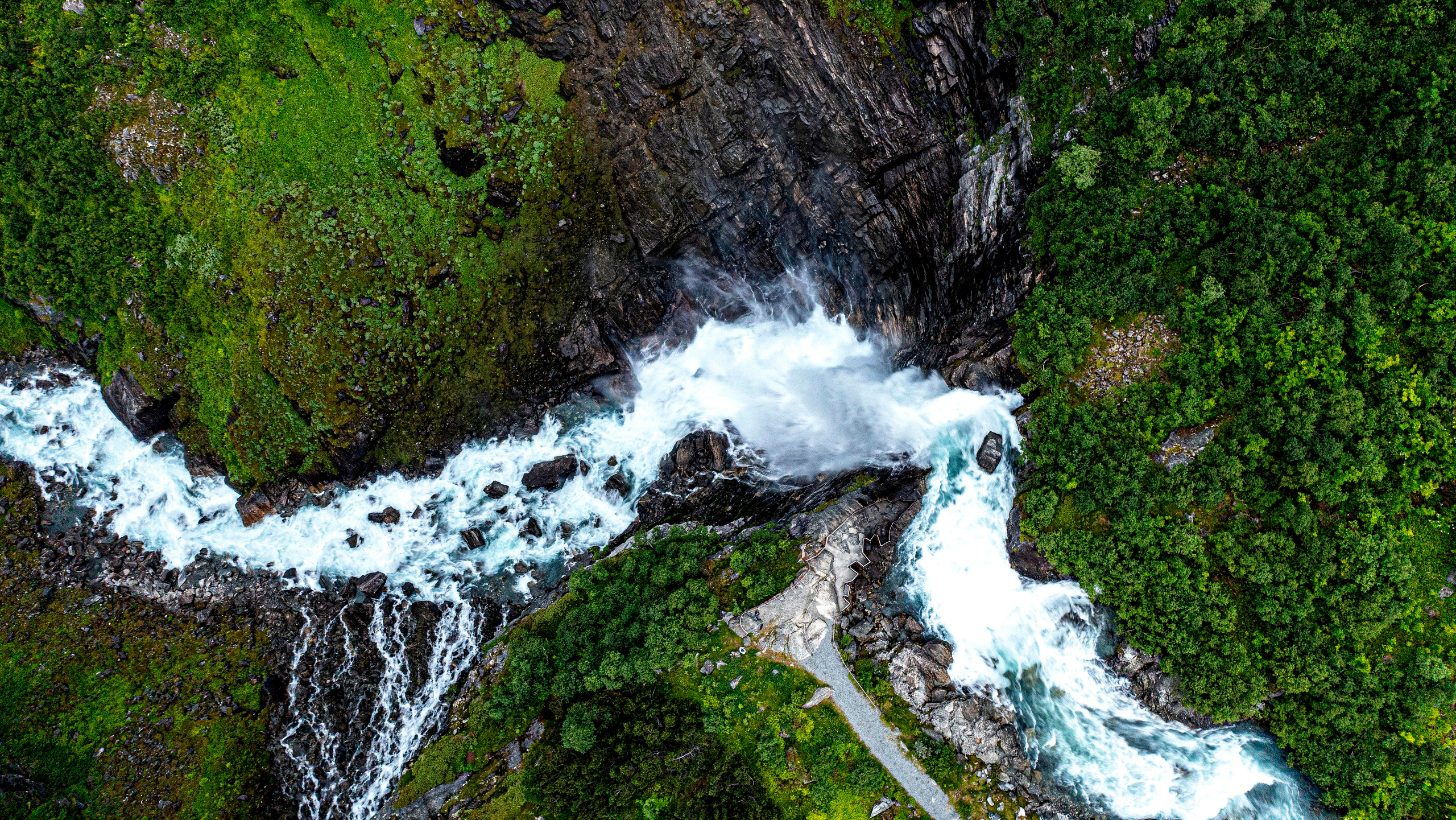 153.Videfossen.Norway.19.7.2022. Путешествия в формате 360......