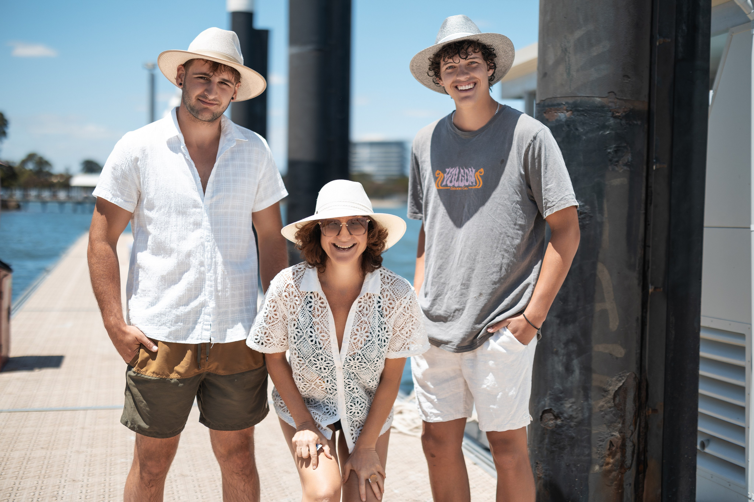 Green Duck Society — House Boats Mandura (Hats photoshoot)