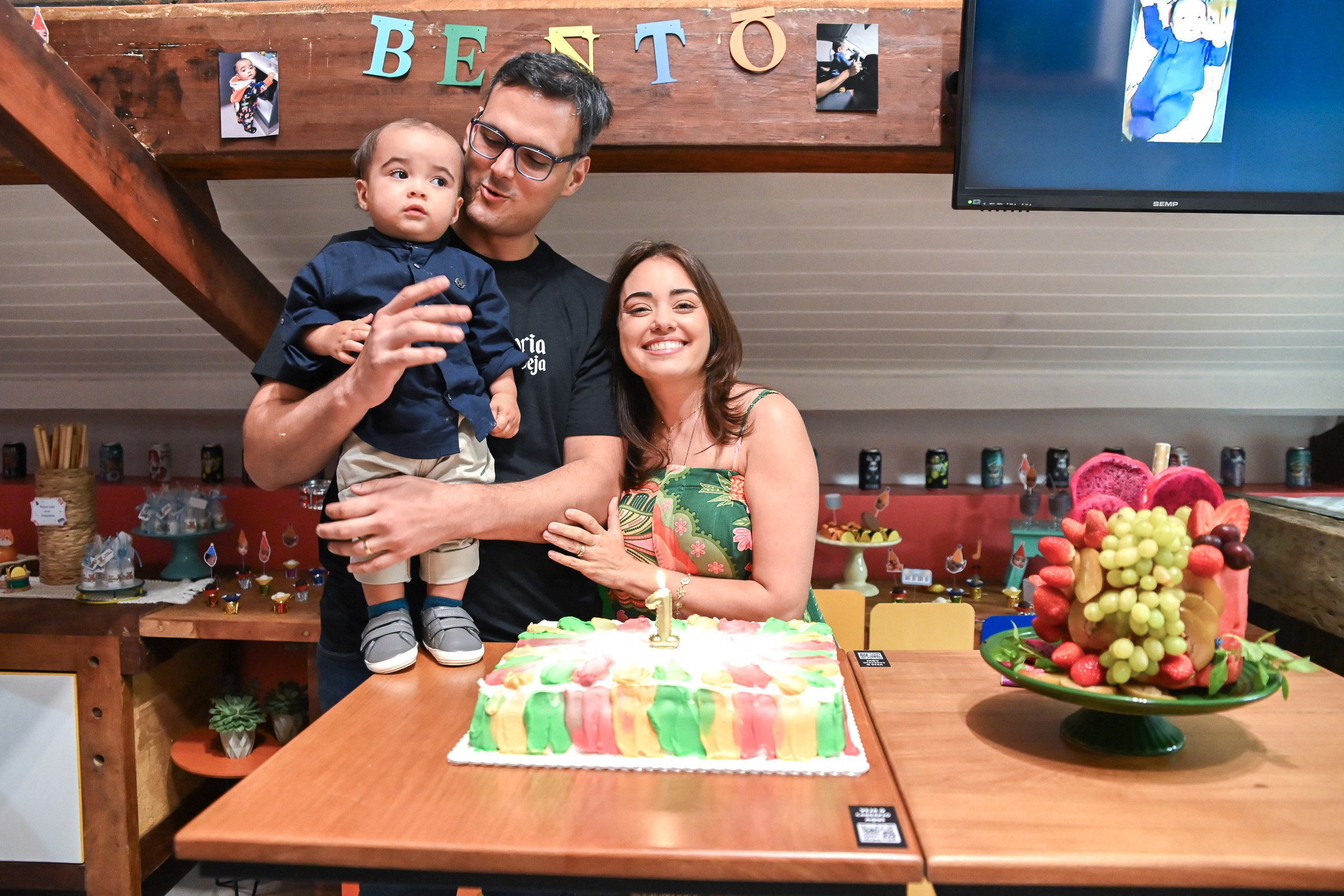 1 ano do Bento. Estúdio Marinho Rosario