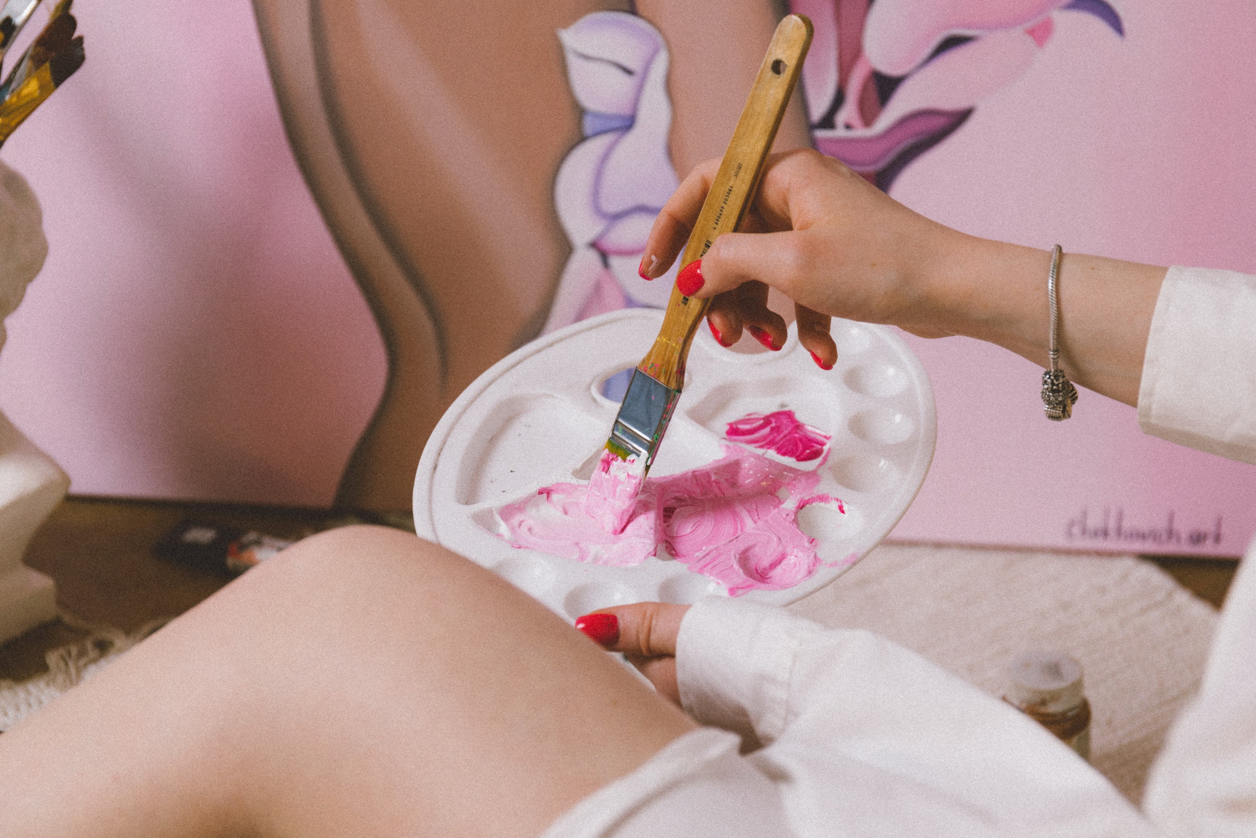 Алеся-фотосессия для художника. Фотограф Анна Кучерявая | Свадьбы и мероприятия в Дубае