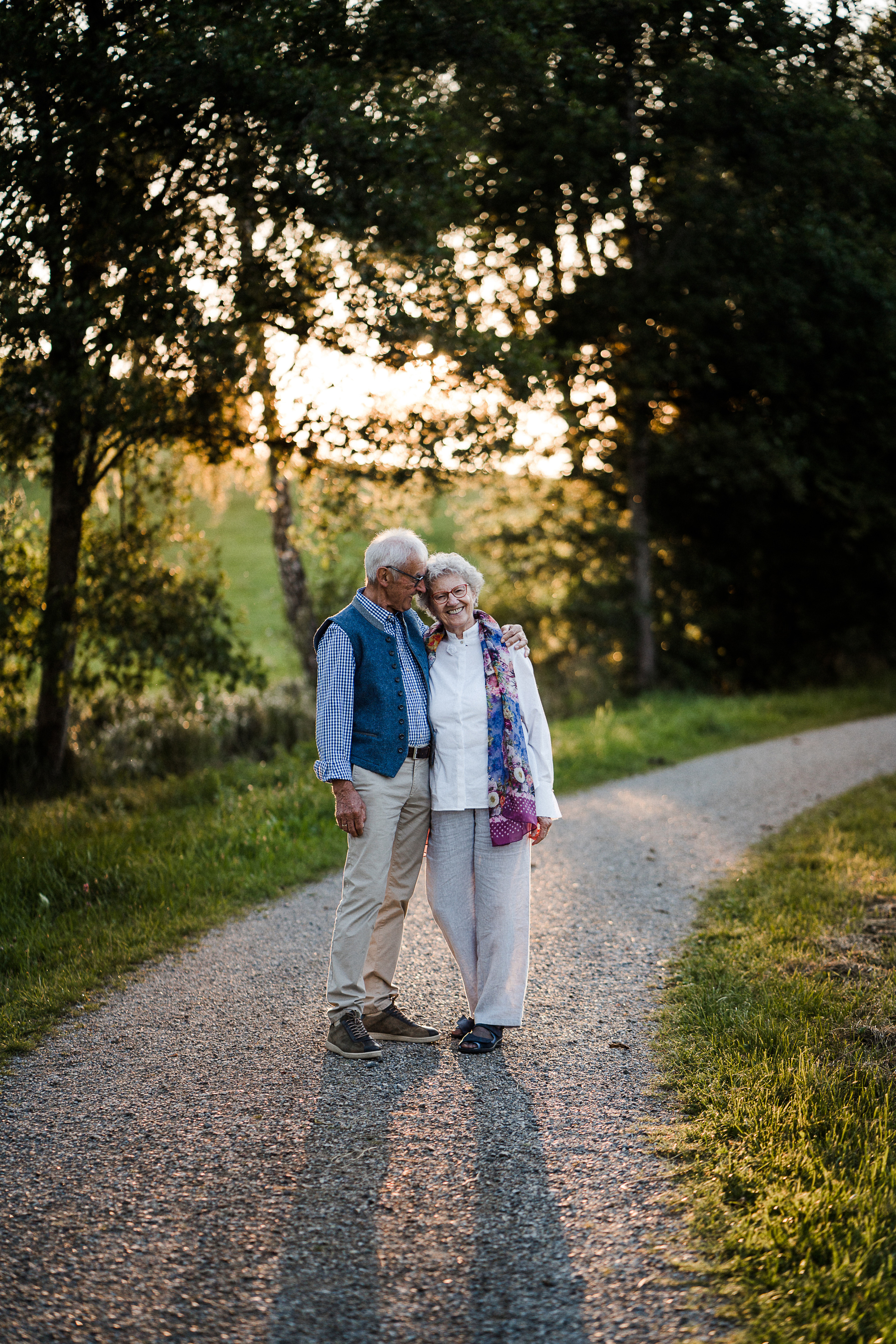 С бабушкой и дедушкой. Семейный, детский и женский фотограф в Германии, Трире