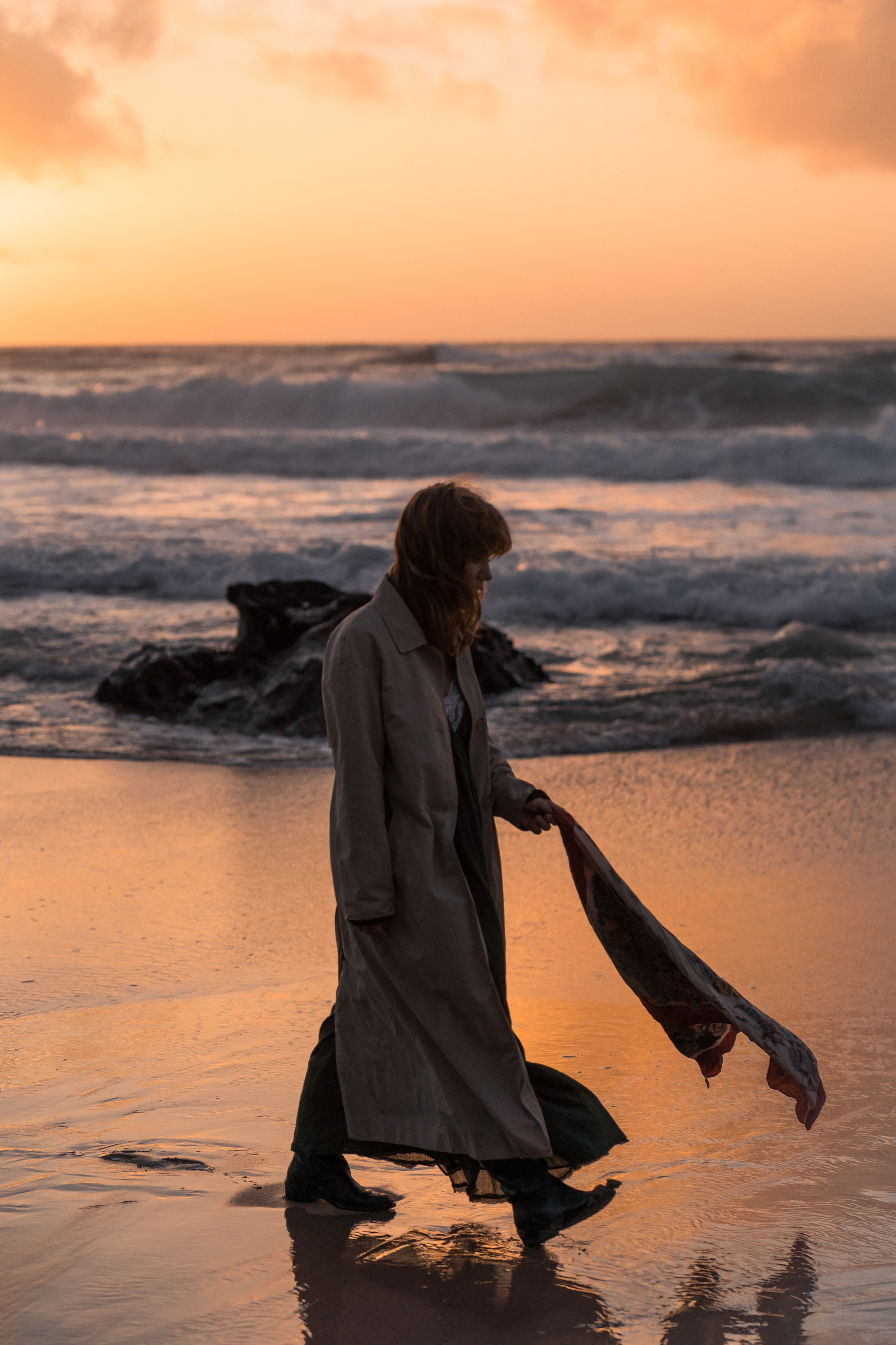 Evening at the ocean. Family, Lifestyle and Portrait photograher in Trier, Germany