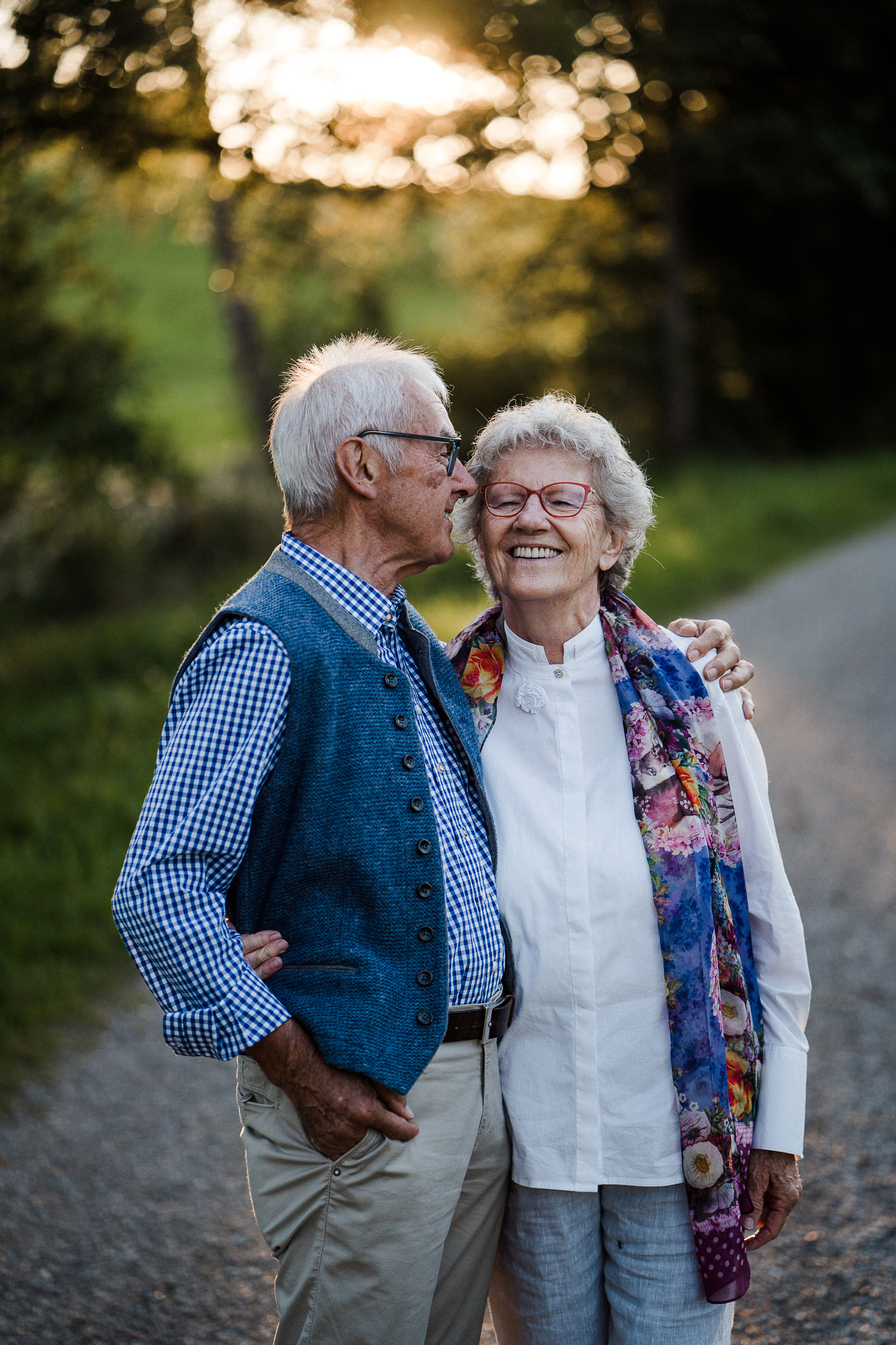 С бабушкой и дедушкой. Семейный, детский и женский фотограф в Германии, Трире