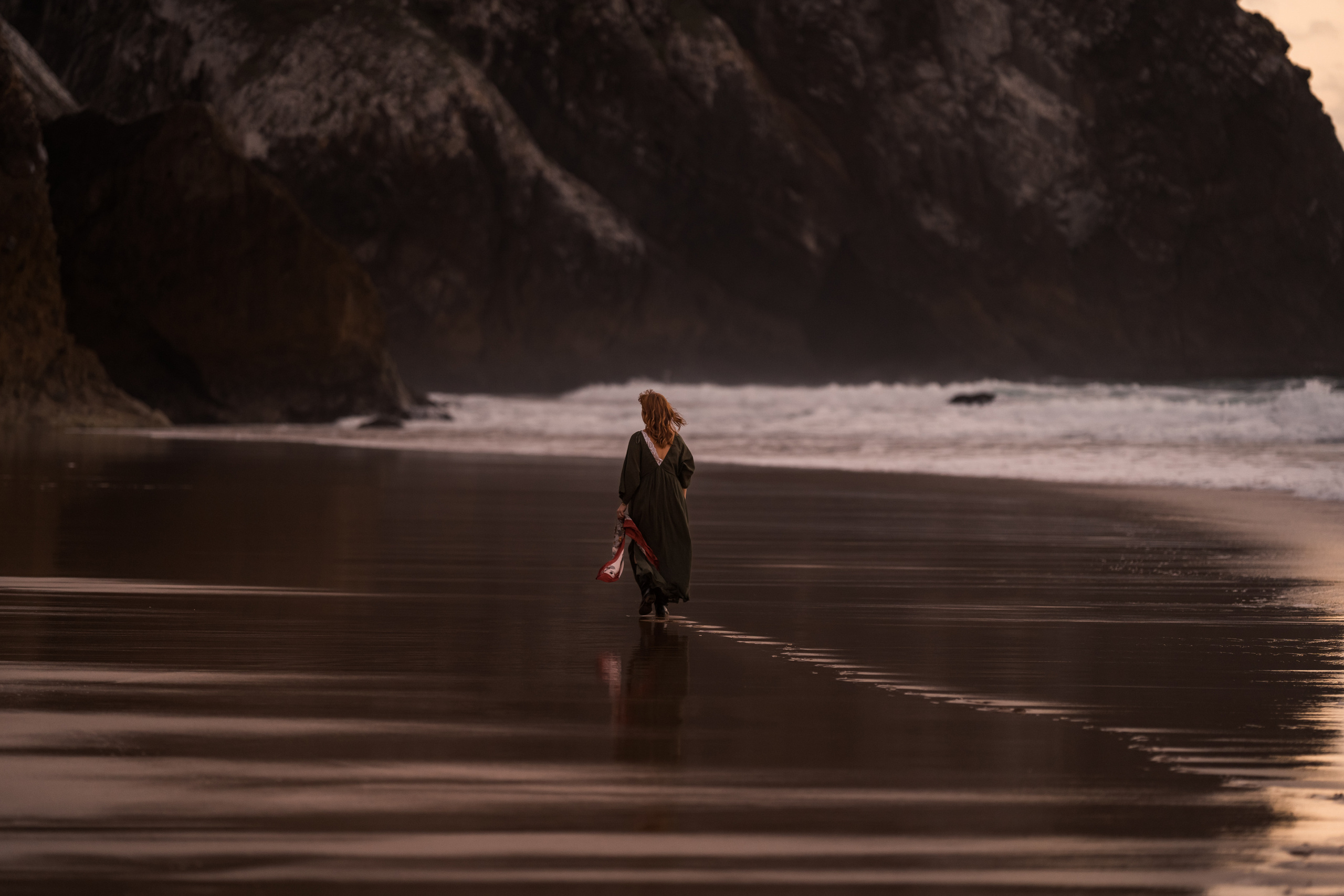 Evening at the ocean. Family, Lifestyle and Portrait photograher in Trier, Germany