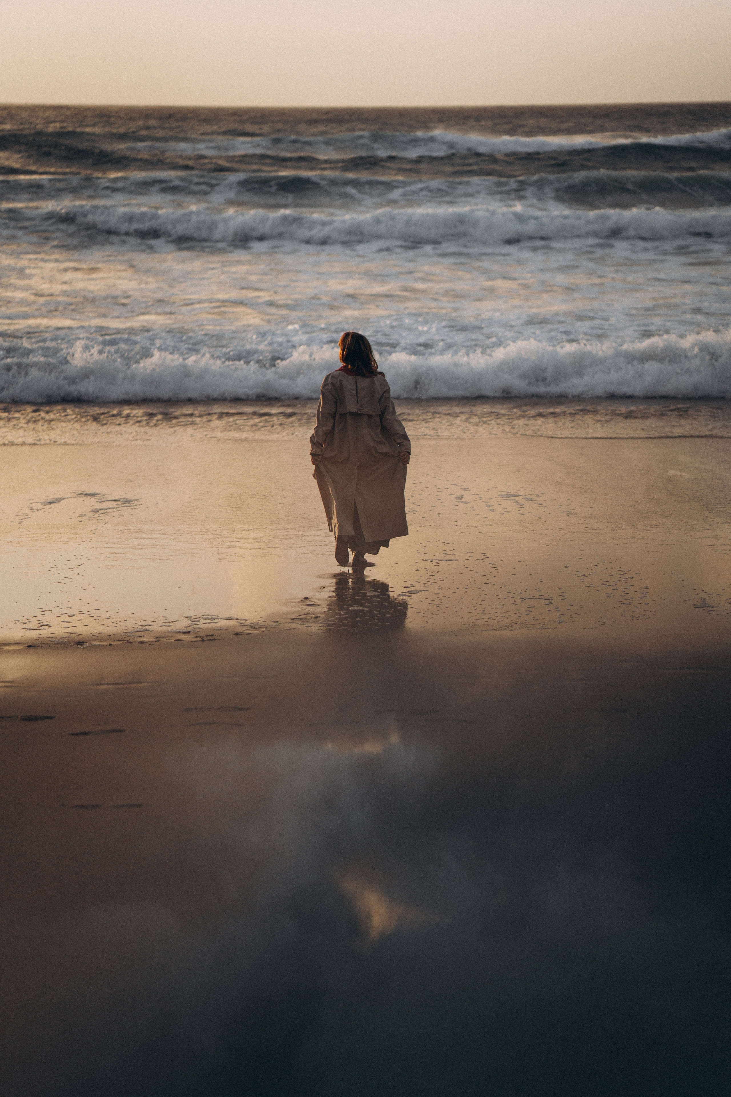 Evening at the ocean. Family, Lifestyle and Portrait photograher in Trier, Germany