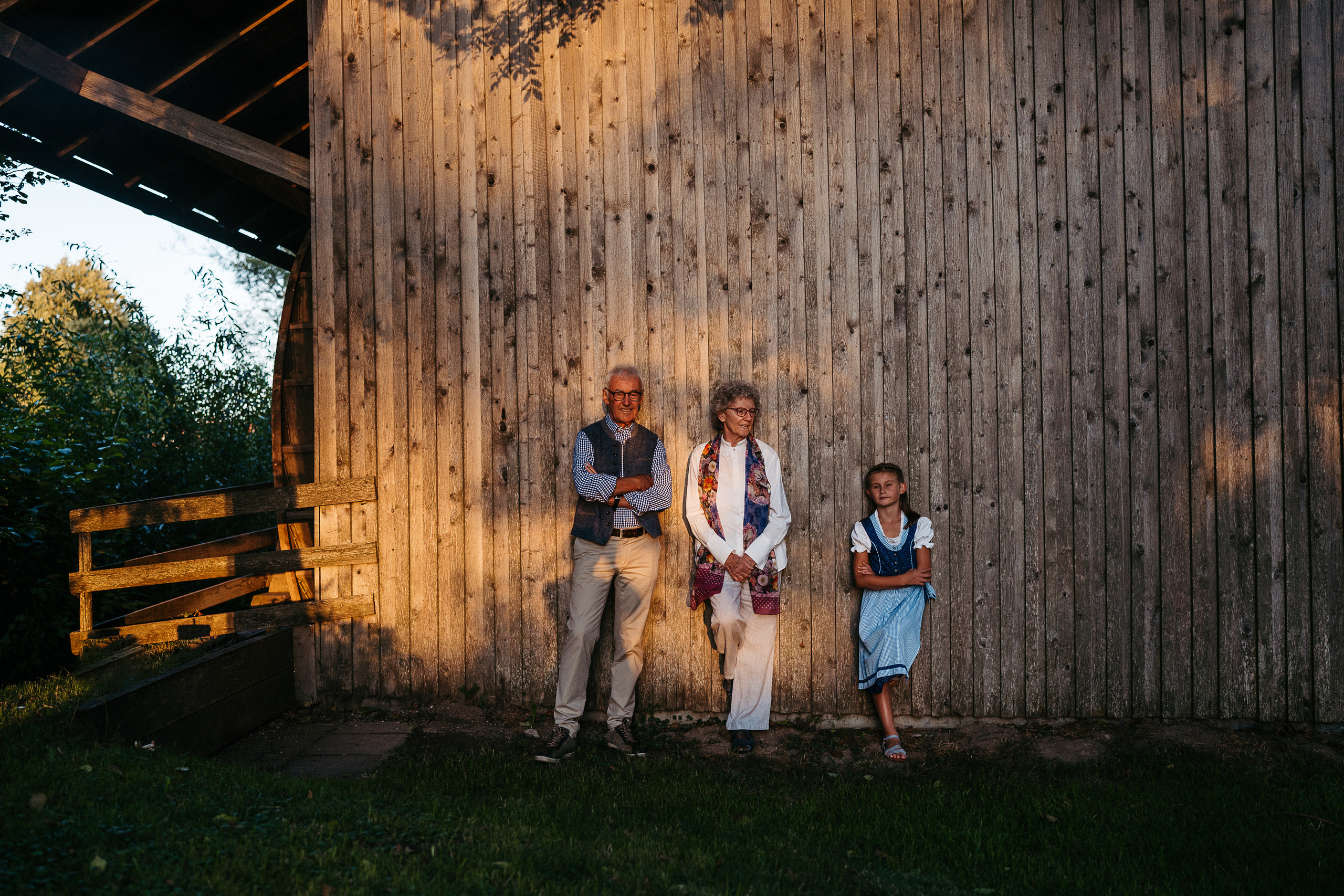 С бабушкой и дедушкой. Семейный, детский и женский фотограф в Германии, Трире