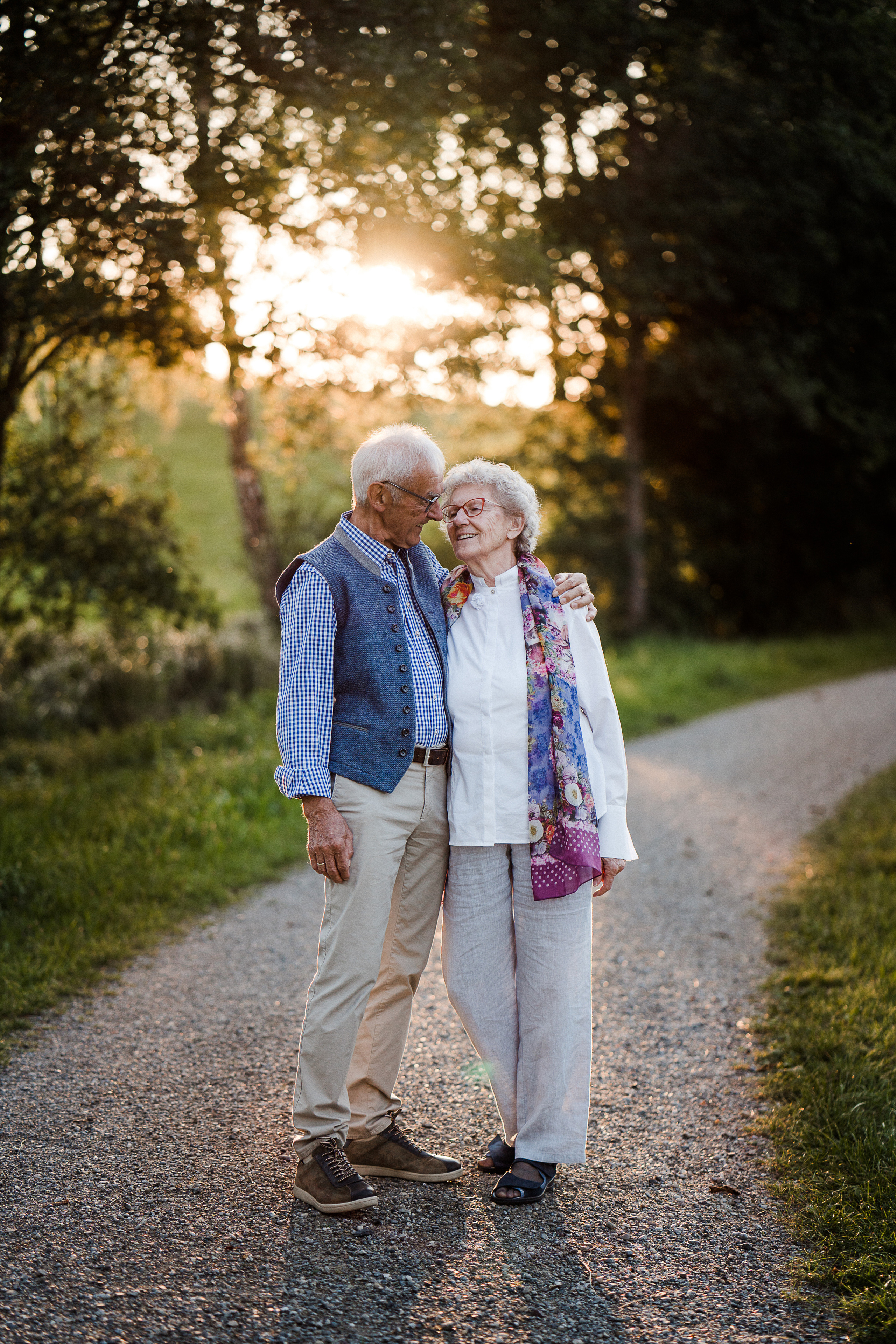 С бабушкой и дедушкой. Семейный, детский и женский фотограф в Германии, Трире
