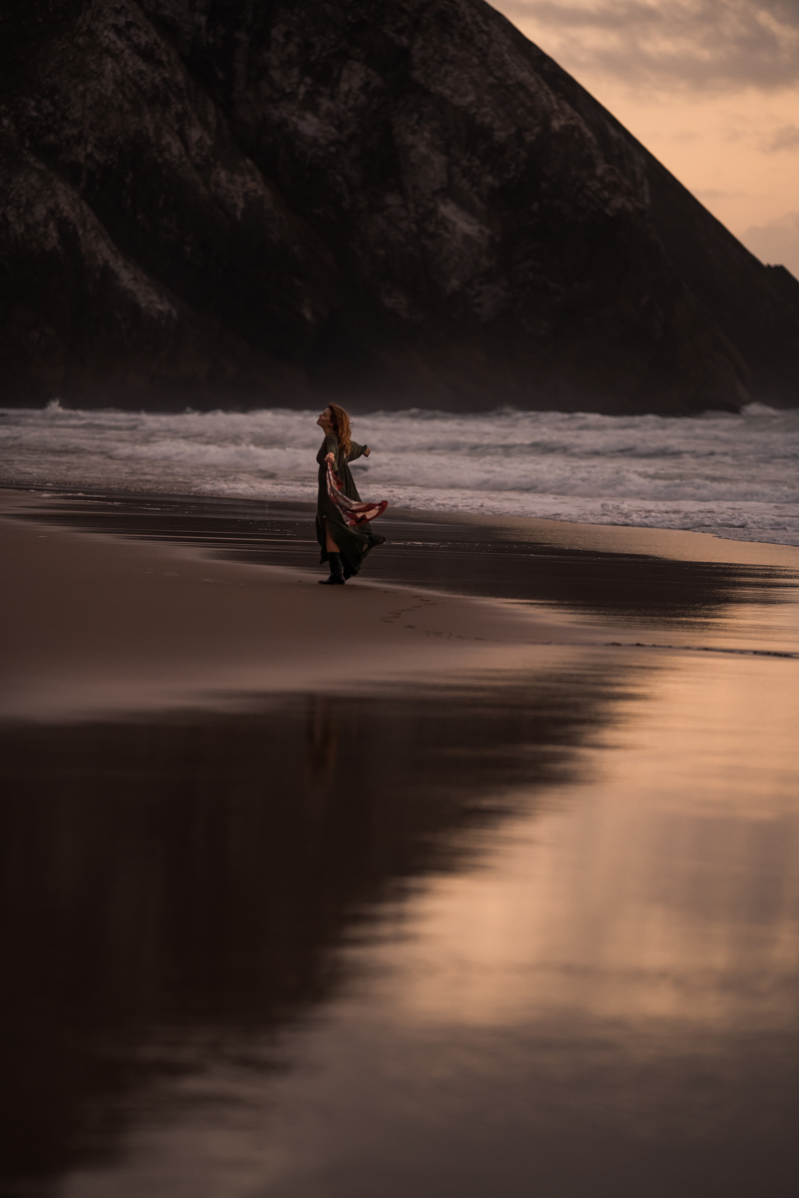 Evening at the ocean. Family, Lifestyle and Portrait photograher in Trier, Germany