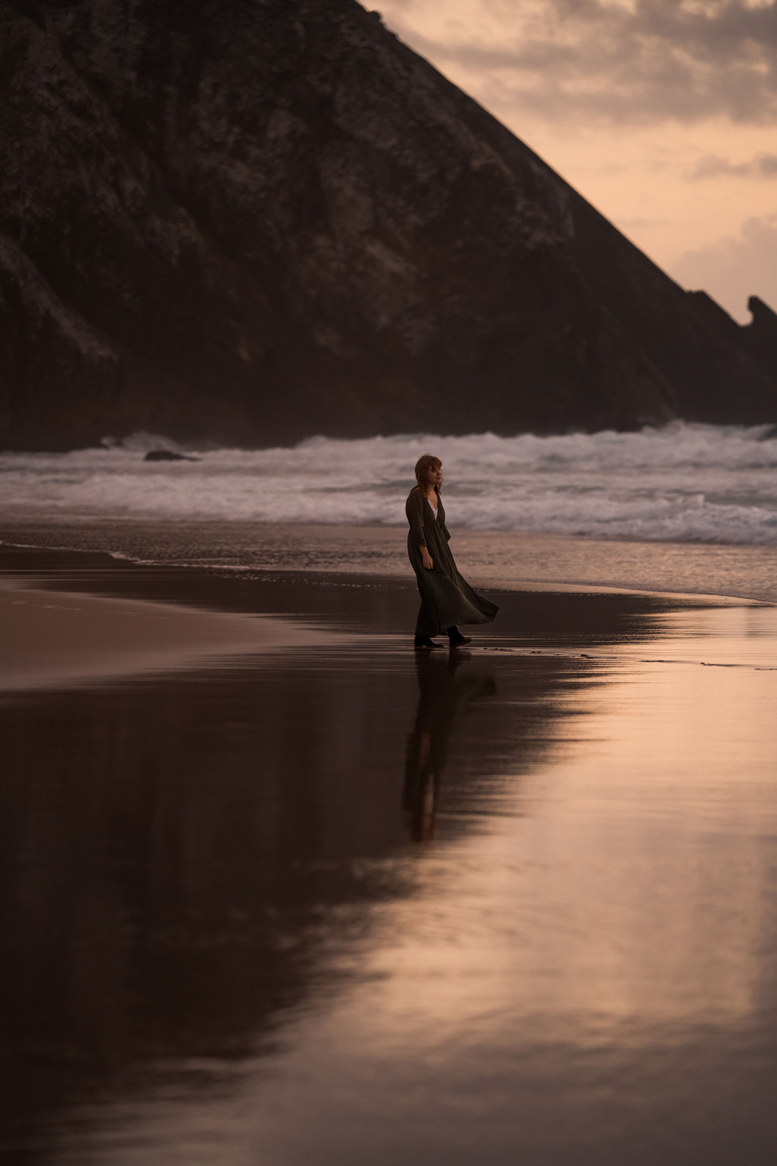 Evening at the ocean. Family, Lifestyle and Portrait photograher in Trier, Germany