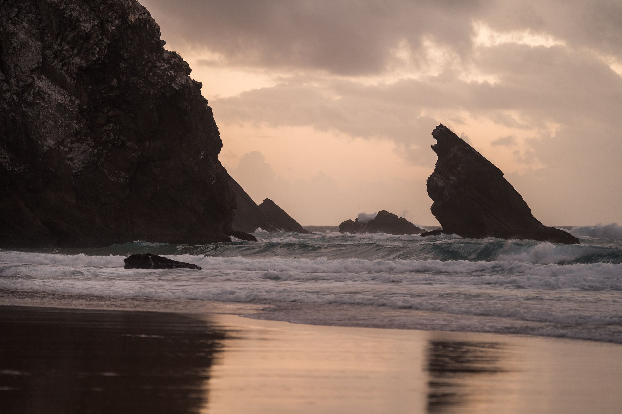 Evening at the ocean. Family, Lifestyle and Portrait photograher in Trier, Germany