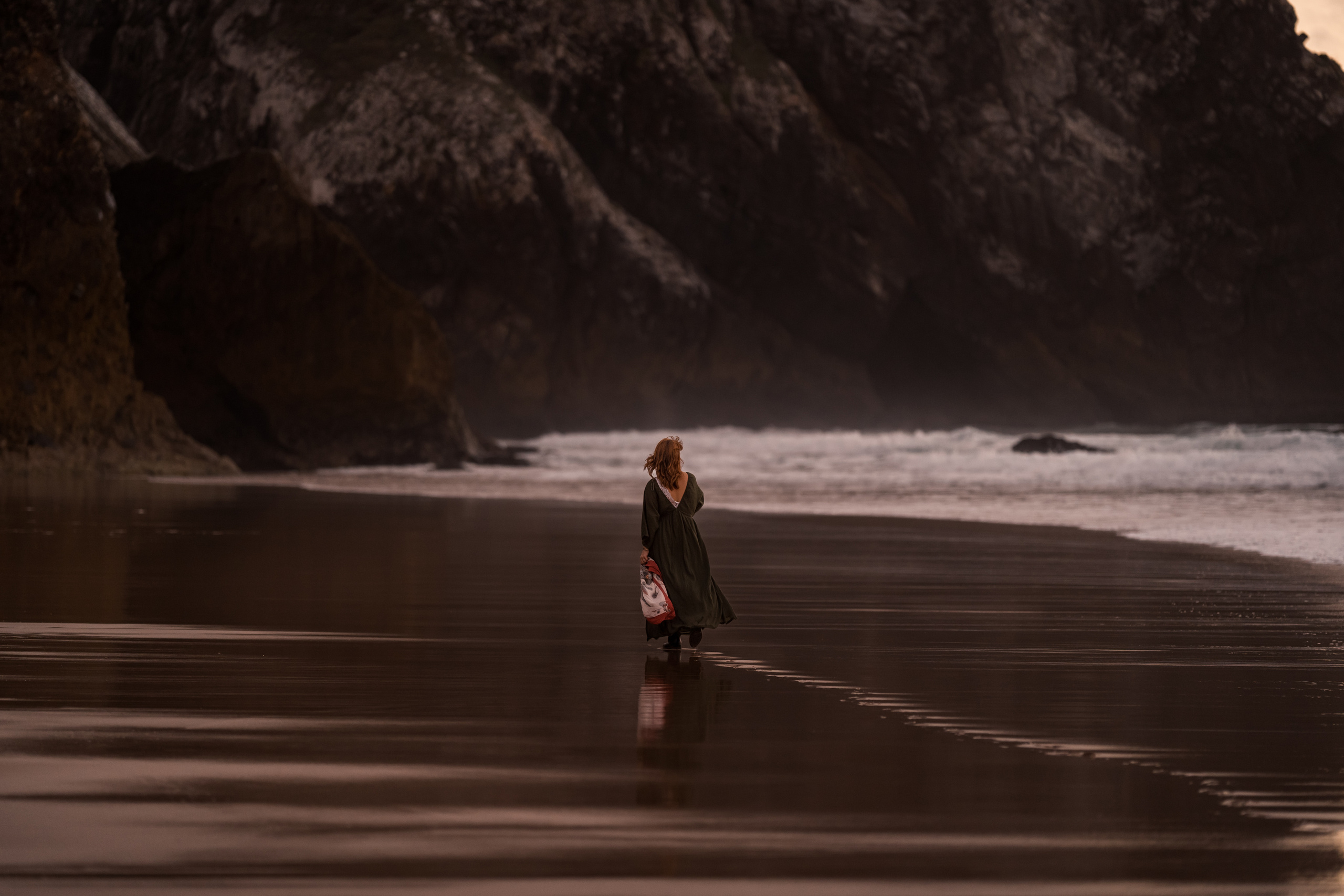Evening at the ocean. Family, Lifestyle and Portrait photograher in Trier, Germany