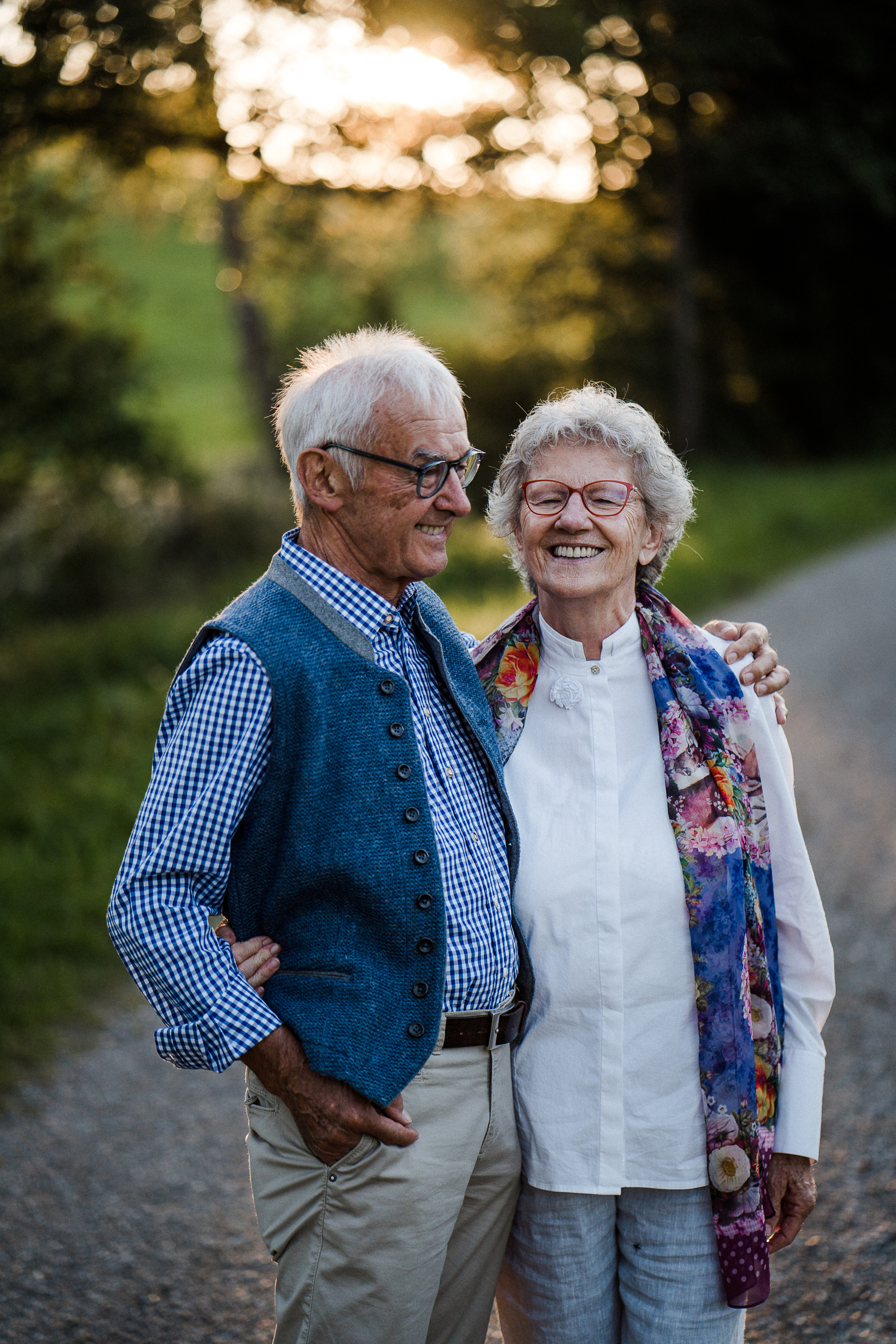 С бабушкой и дедушкой. Семейный, детский и женский фотограф в Германии, Трире