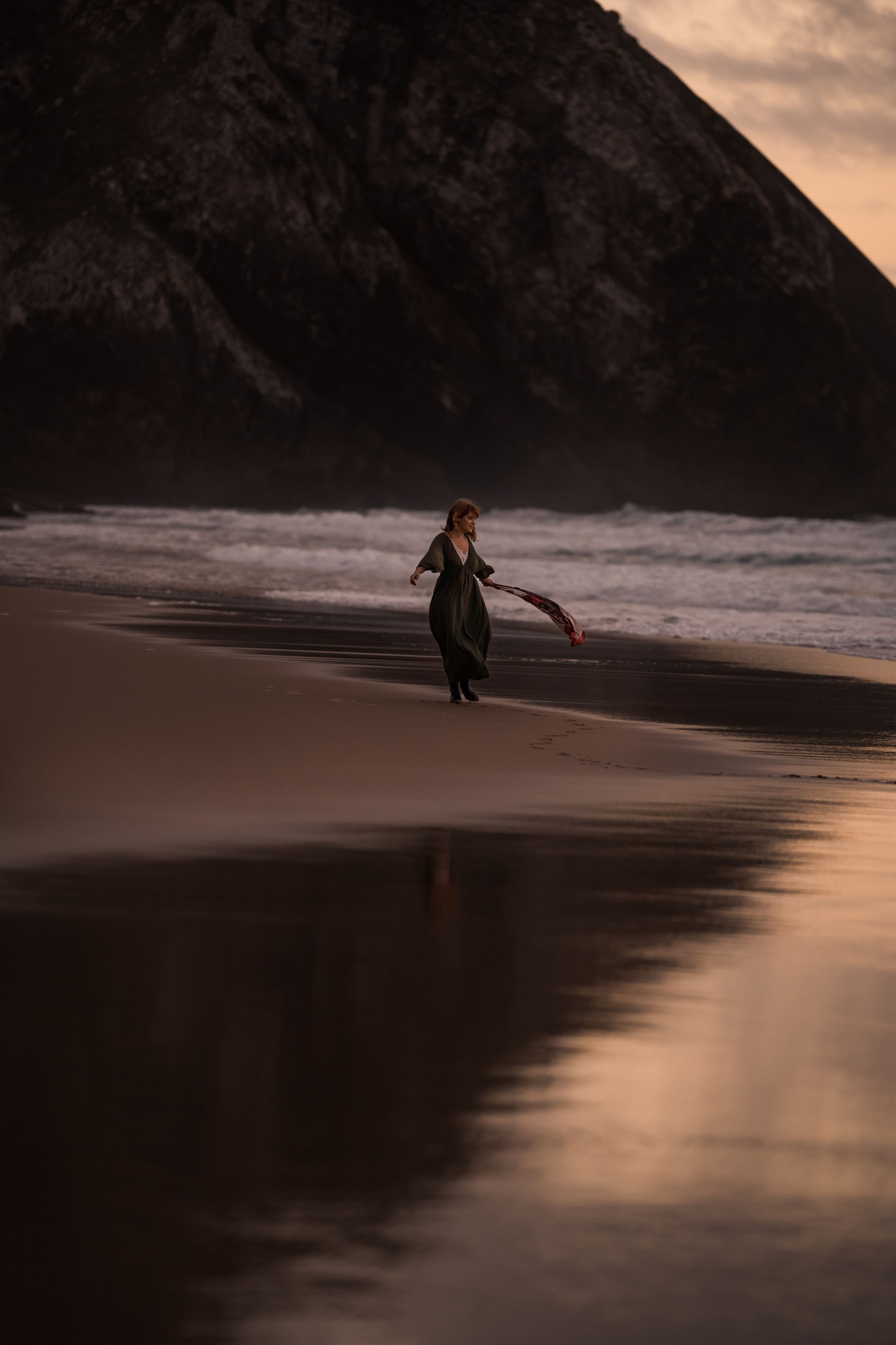 Evening at the ocean. Family, Lifestyle and Portrait photograher in Trier, Germany