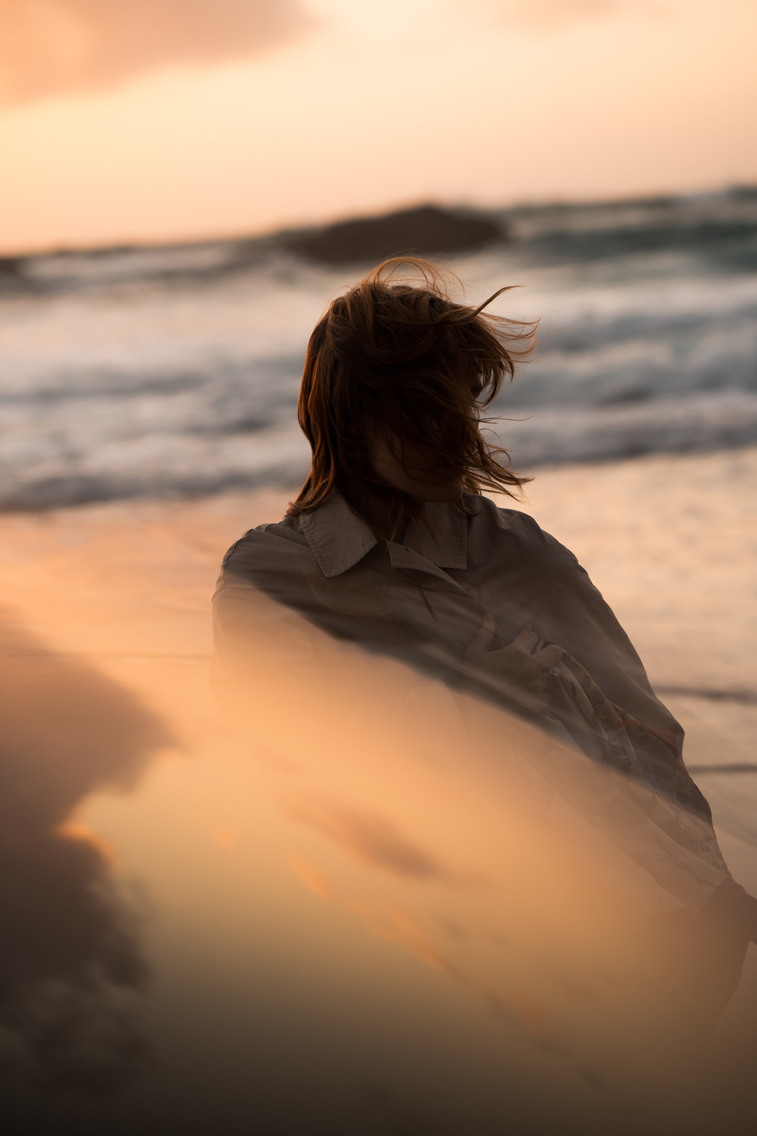 Evening at the ocean. Family, Lifestyle and Portrait photograher in Trier, Germany