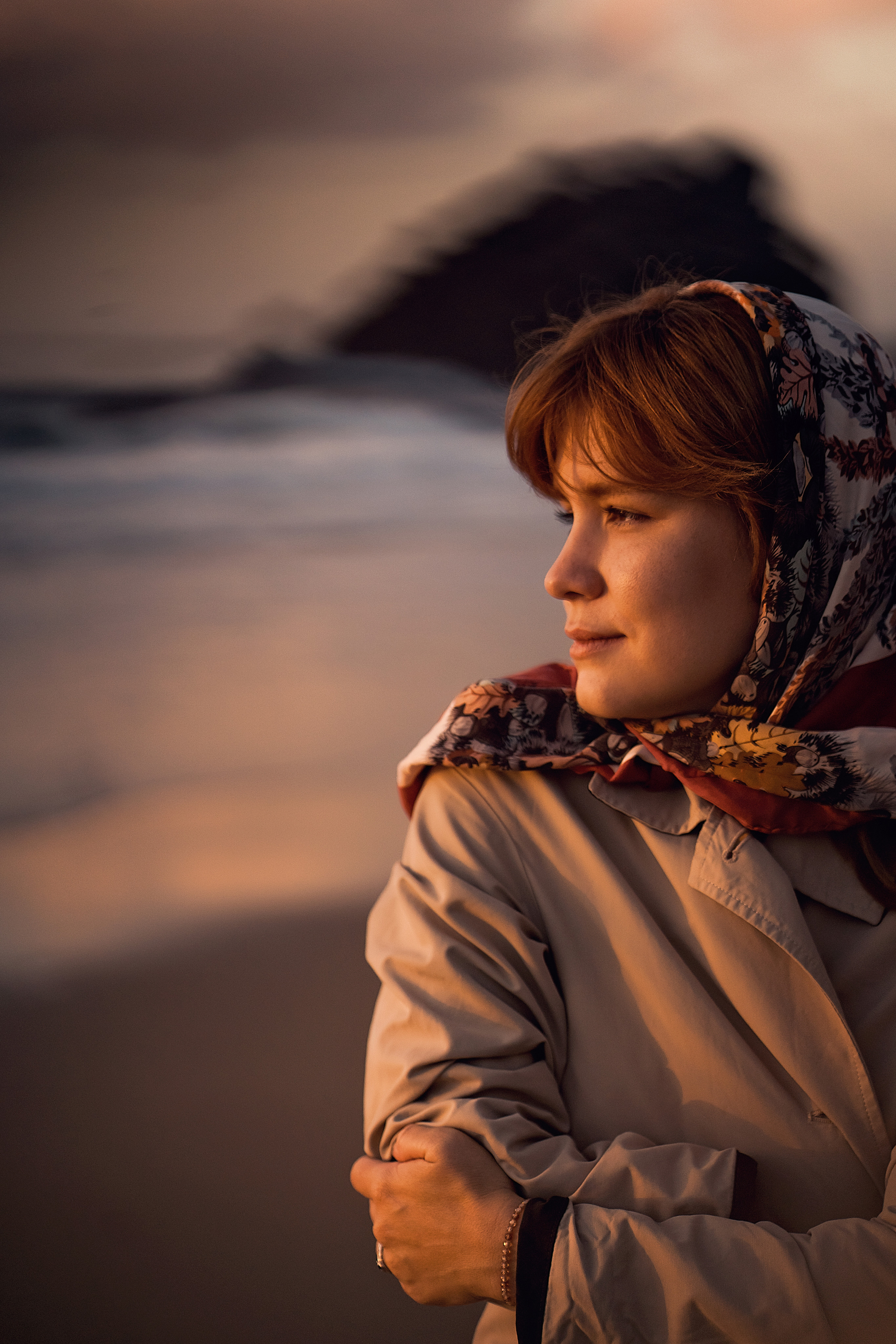 Evening at the ocean. Family, Lifestyle and Portrait photograher in Trier, Germany