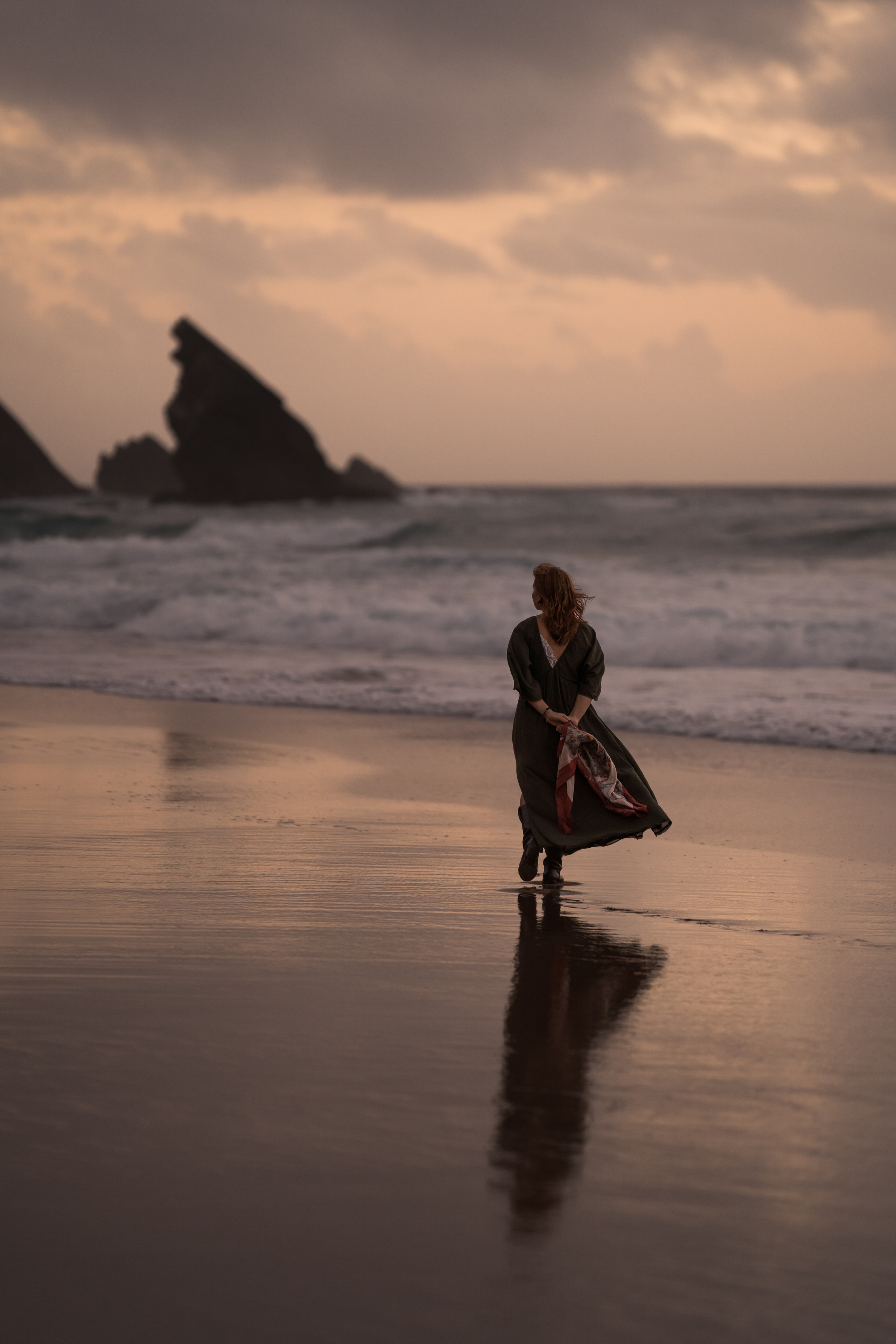 Evening at the ocean. Family, Lifestyle and Portrait photograher in Trier, Germany
