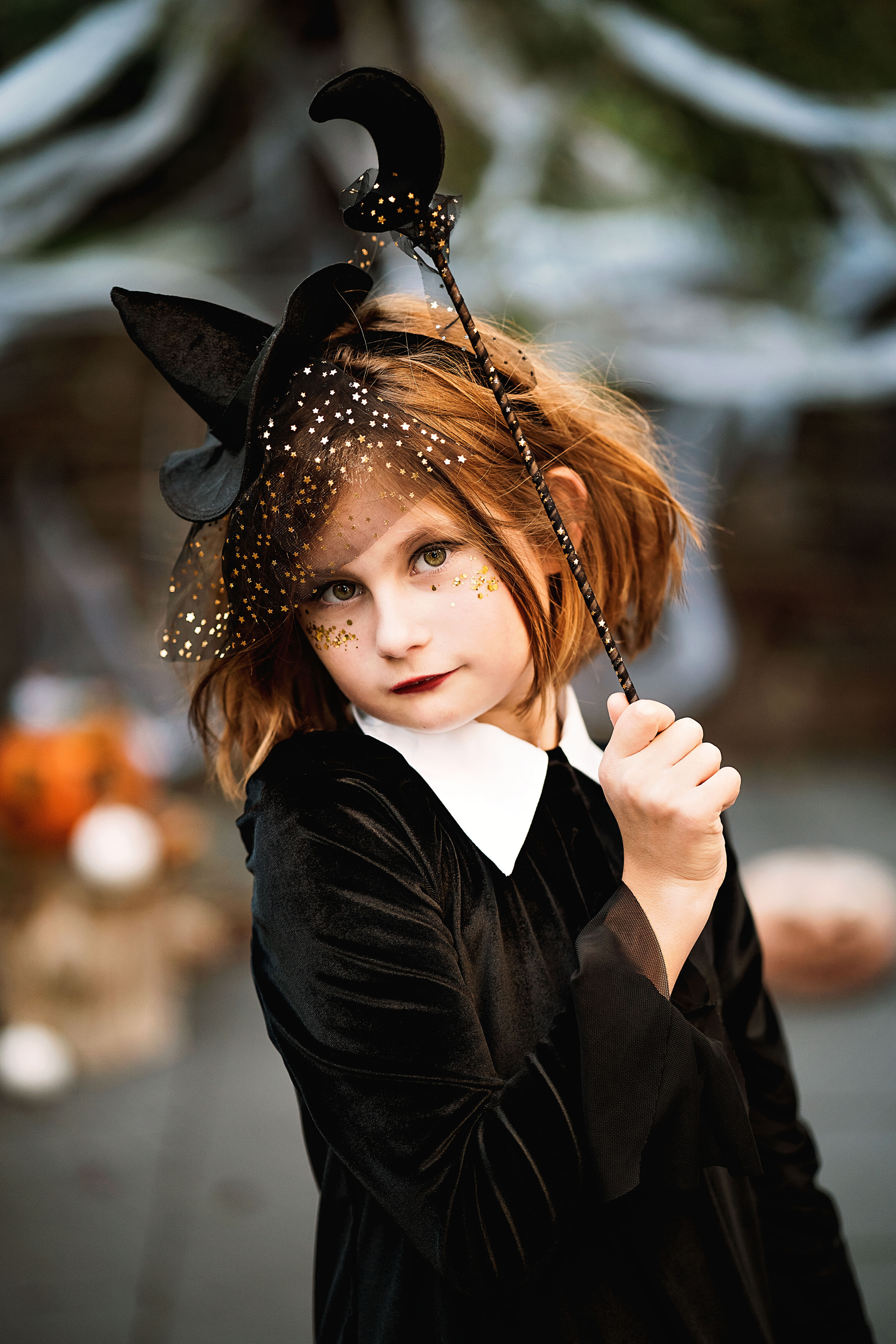 Halloween witch. Family, Lifestyle and Portrait photograher in Trier, Germany