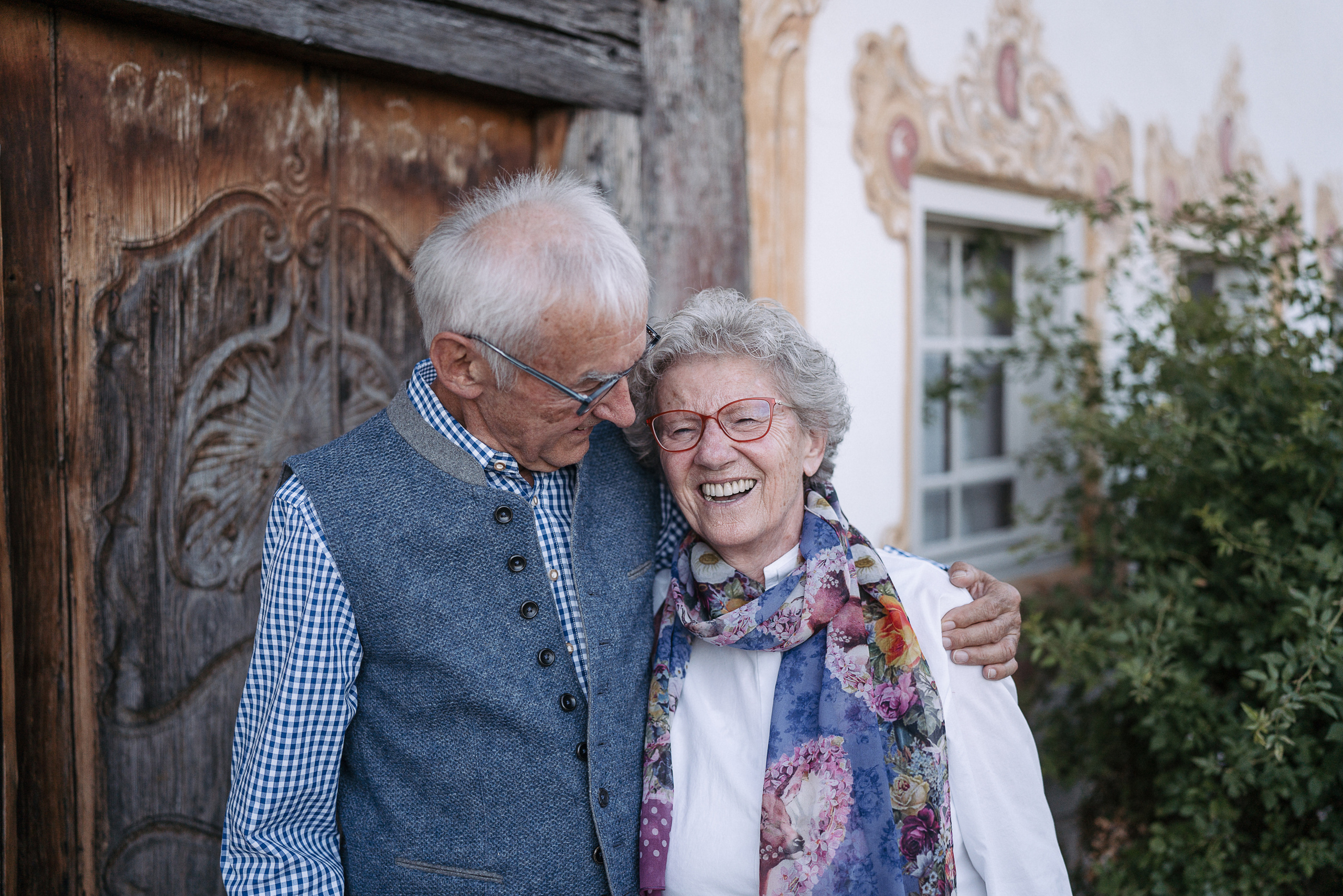 С бабушкой и дедушкой. Семейный, детский и женский фотограф в Германии, Трире