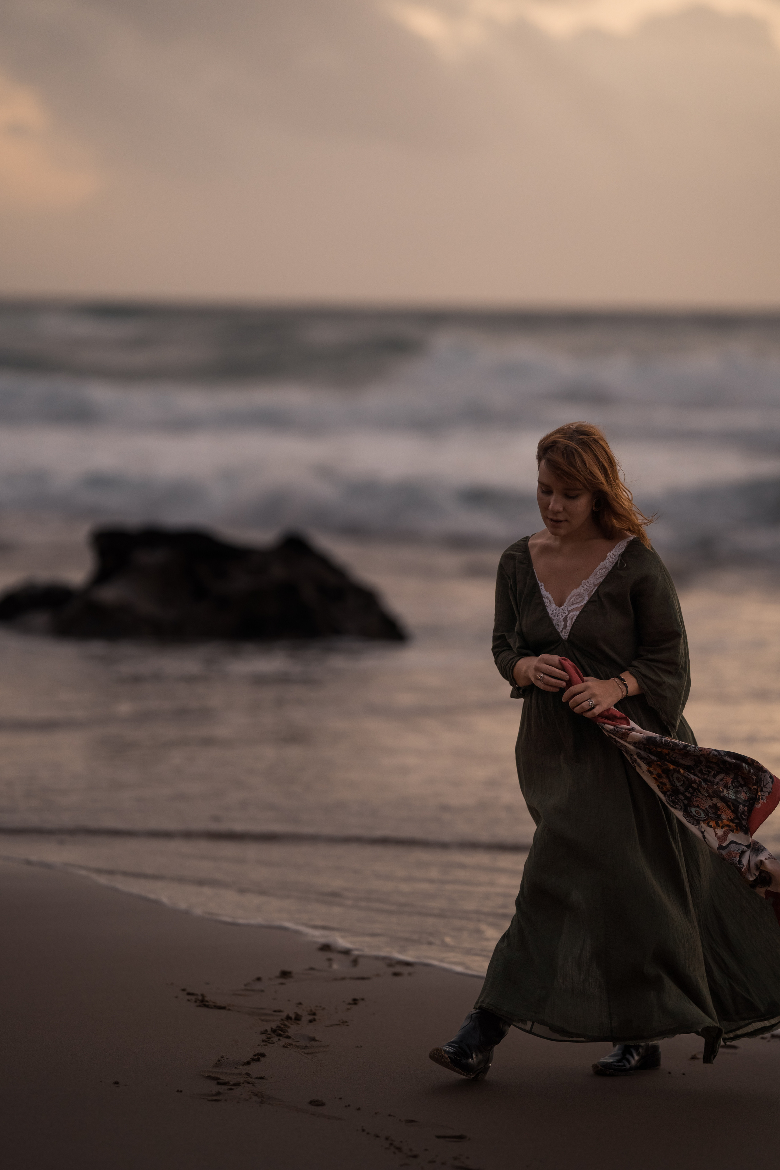 Evening at the ocean. Family, Lifestyle and Portrait photograher in Trier, Germany
