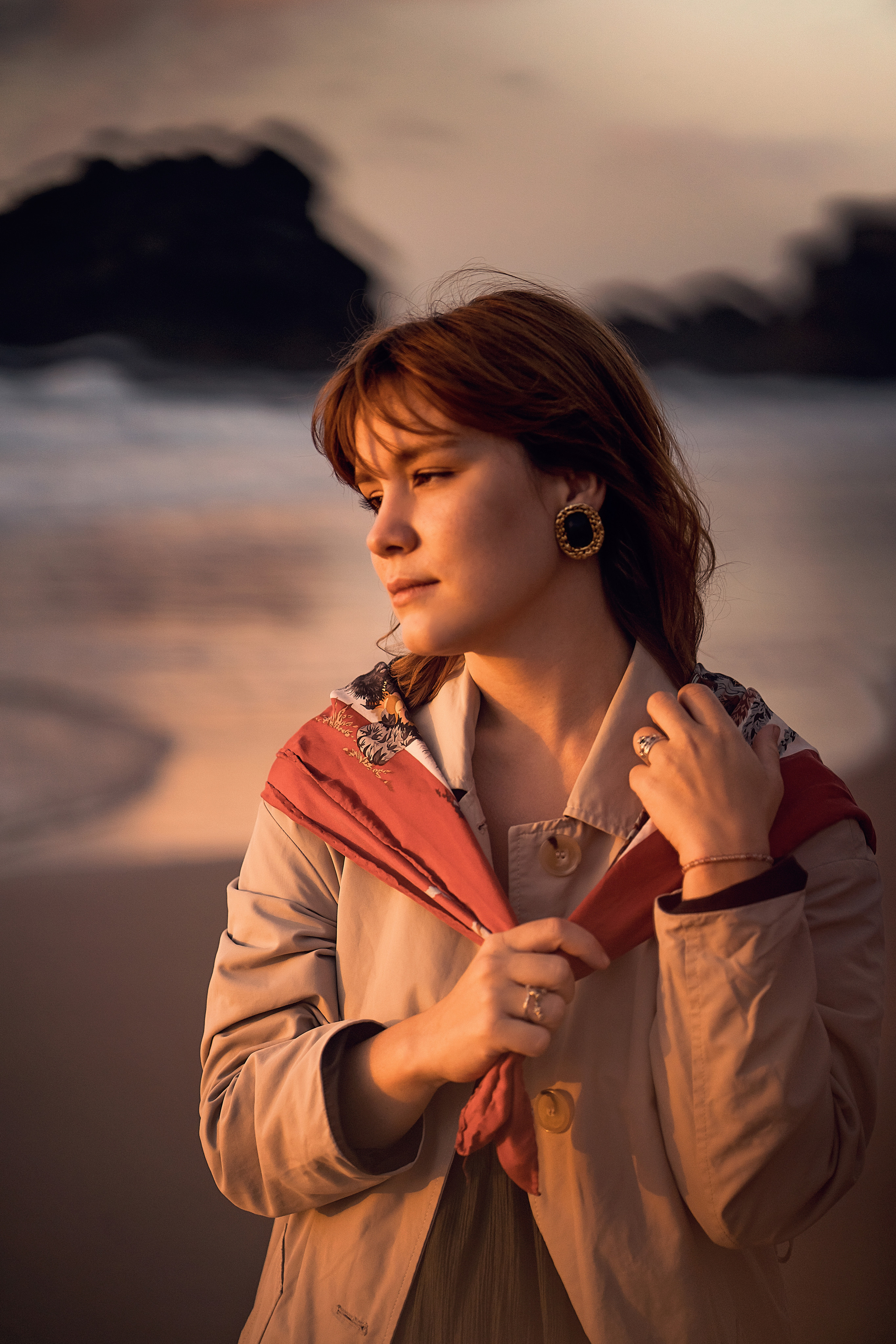 Evening at the ocean. Family, Lifestyle and Portrait photograher in Trier, Germany