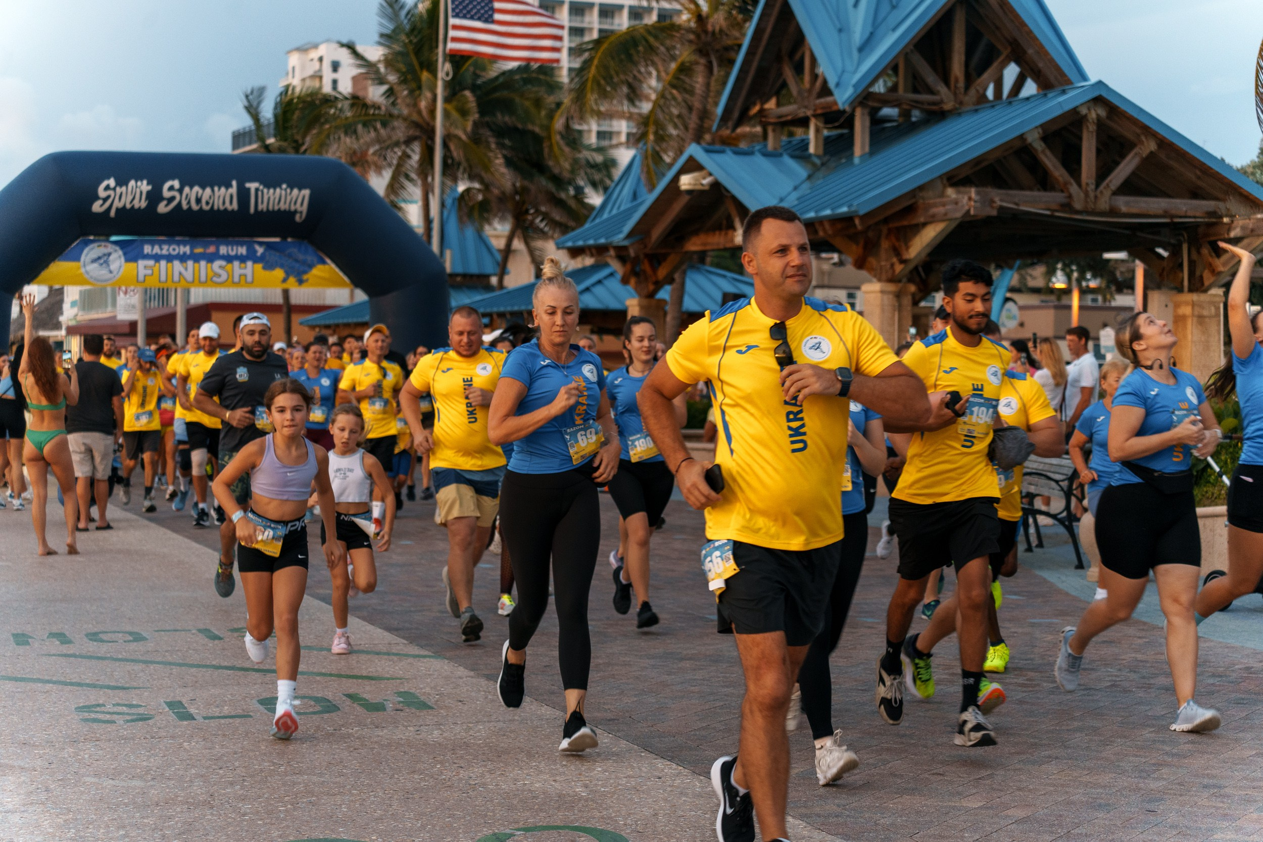 RAZOM RUN. ФОТОГРАФ ФЛОРИДА МАЙАМИ