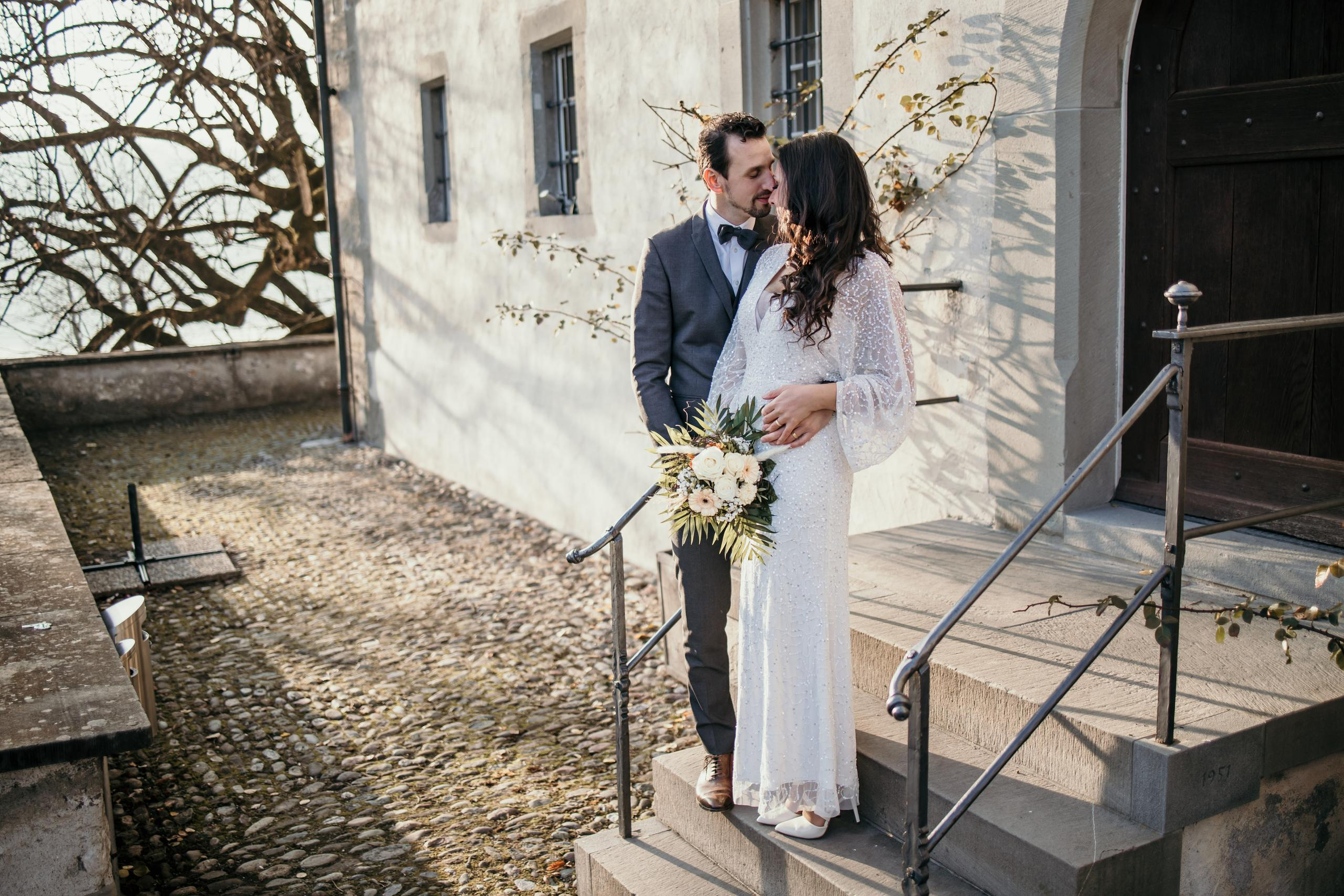 Zivile Trauung Schloss Greifensee. Hochzeitsfotografie Schweiz