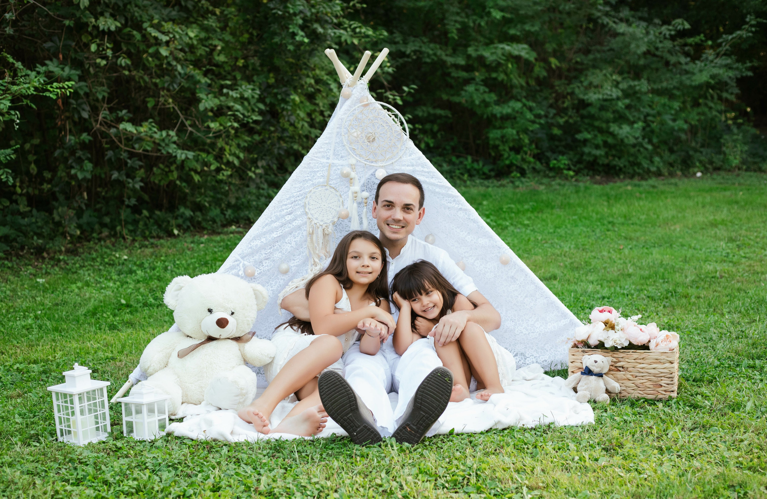 Jennifer e la sua bellissima famiglia. Luci e Capricci Photography