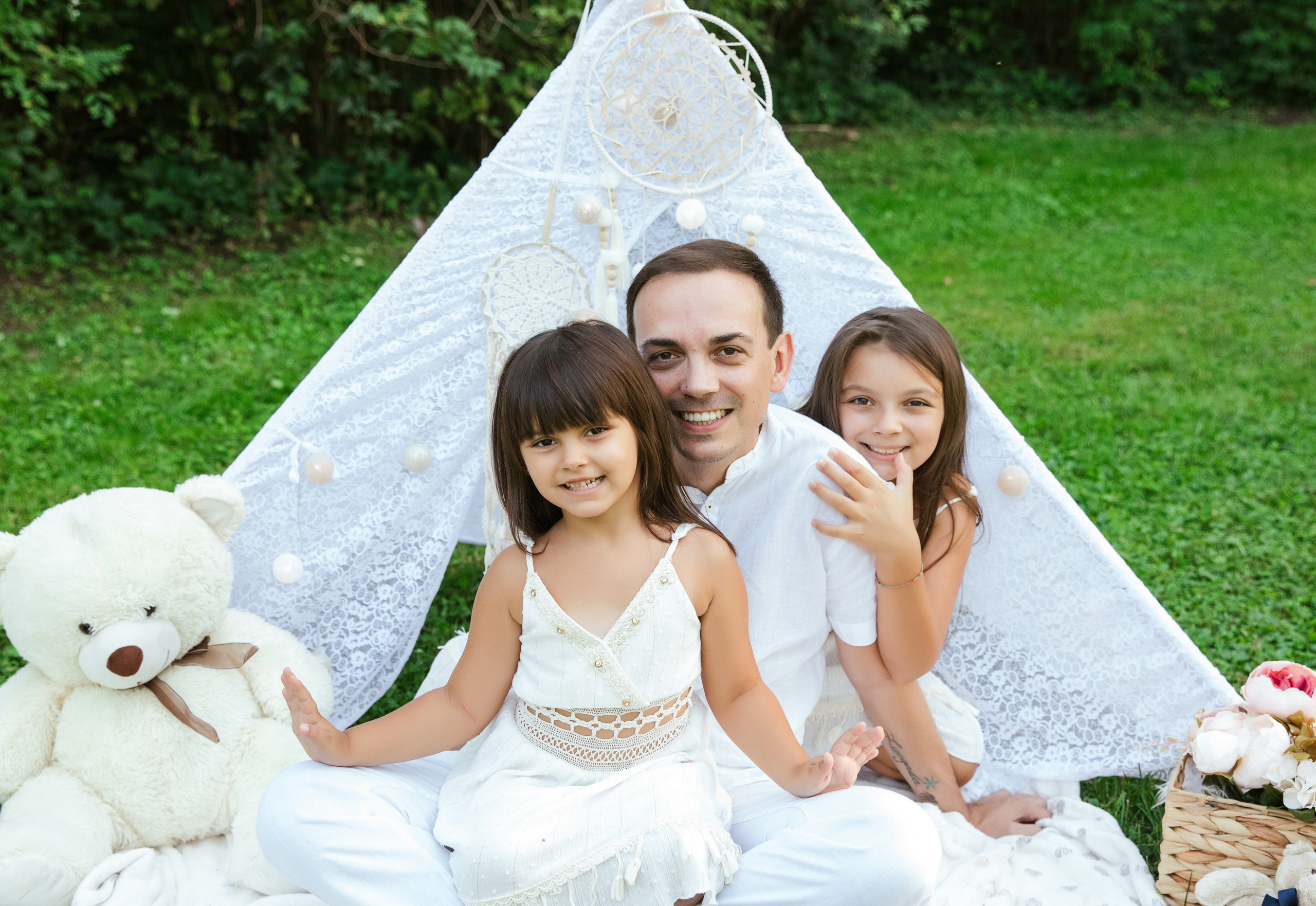 Jennifer e la sua bellissima famiglia. Luci e Capricci Photography