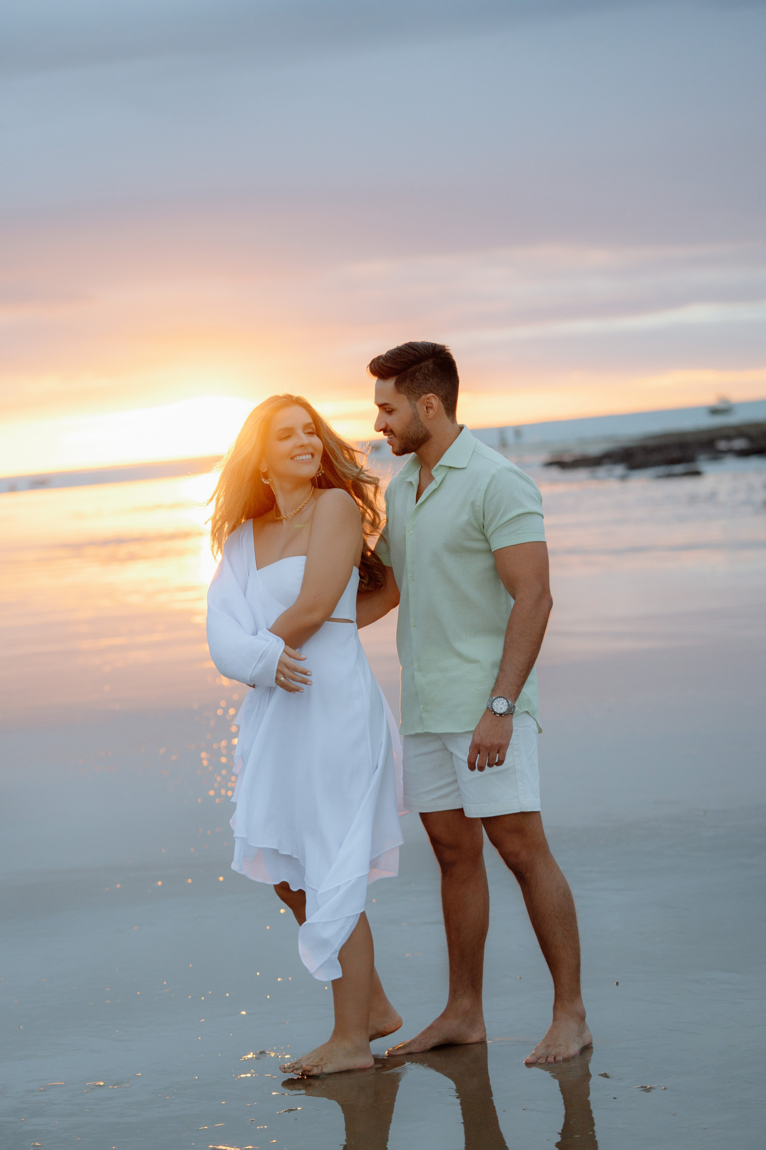 Raquel e Andrey. Luz suave, direção leve e fotos que captam quem realmente você é