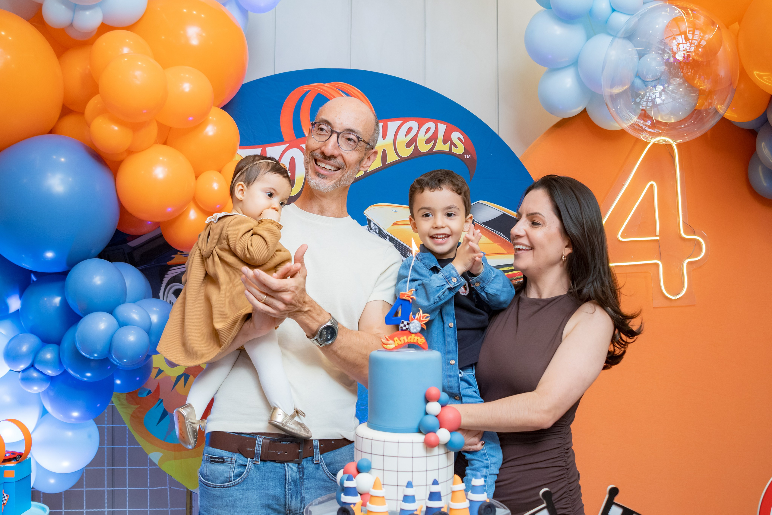 André — Aniversário 4 anos. Principal