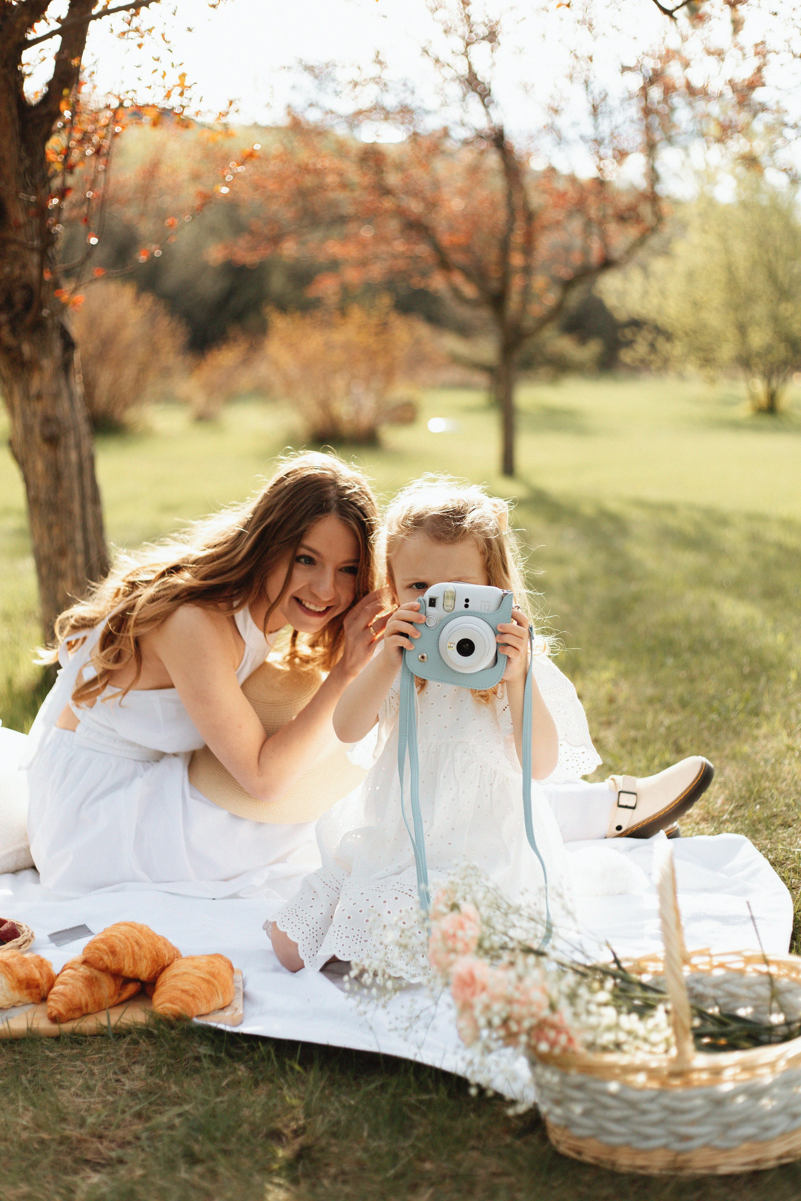Mother & daughter story. Home