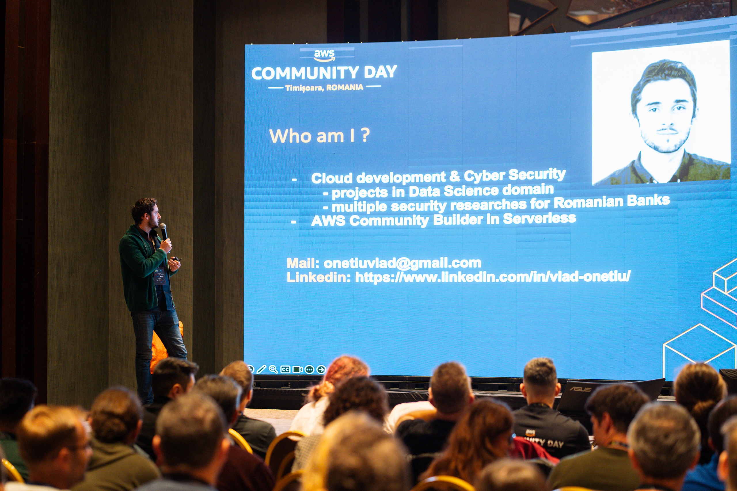 AWS Community Day Romania 2024. Cozac Cristian Photographer