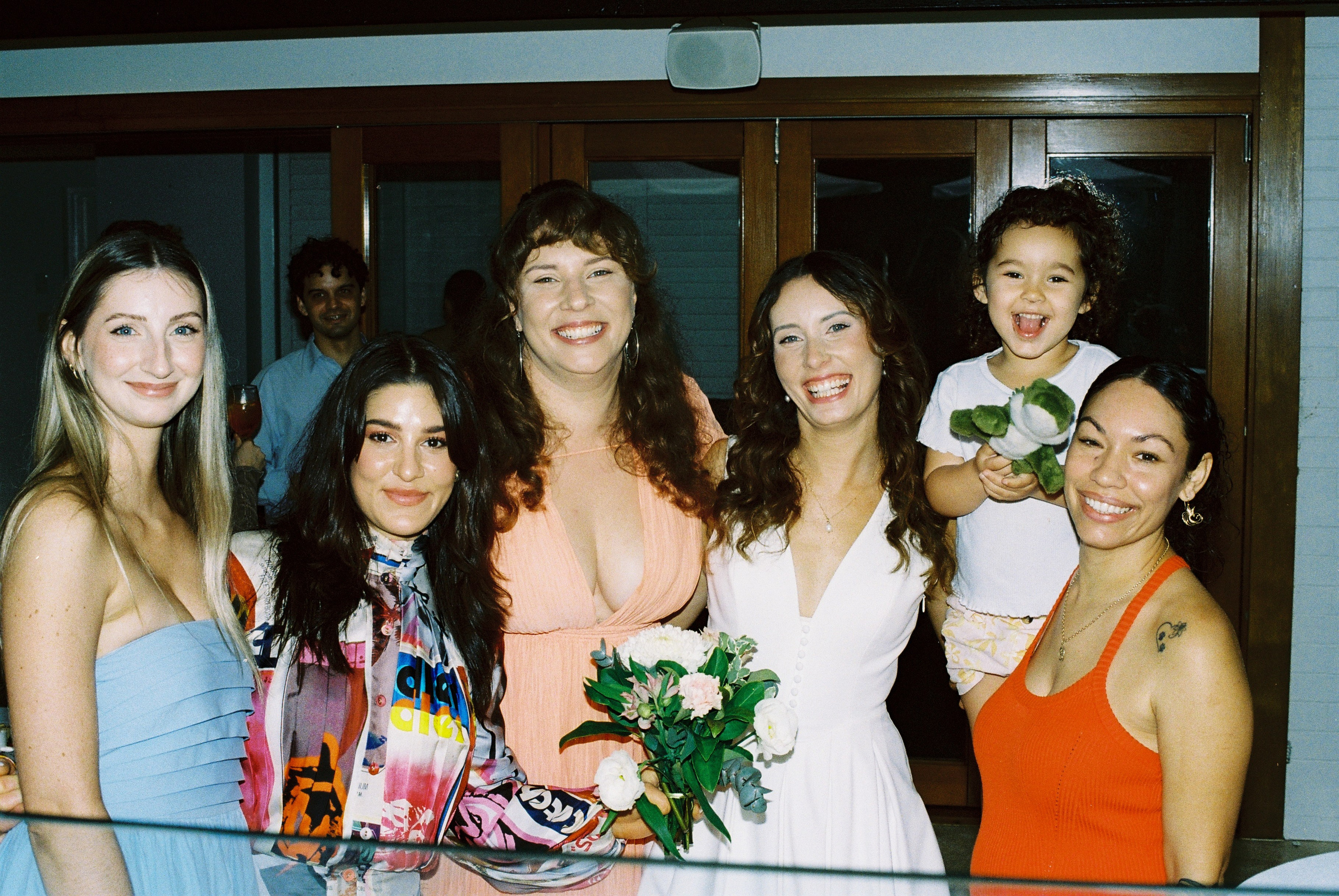 Engagement Party. Film portrait photographer