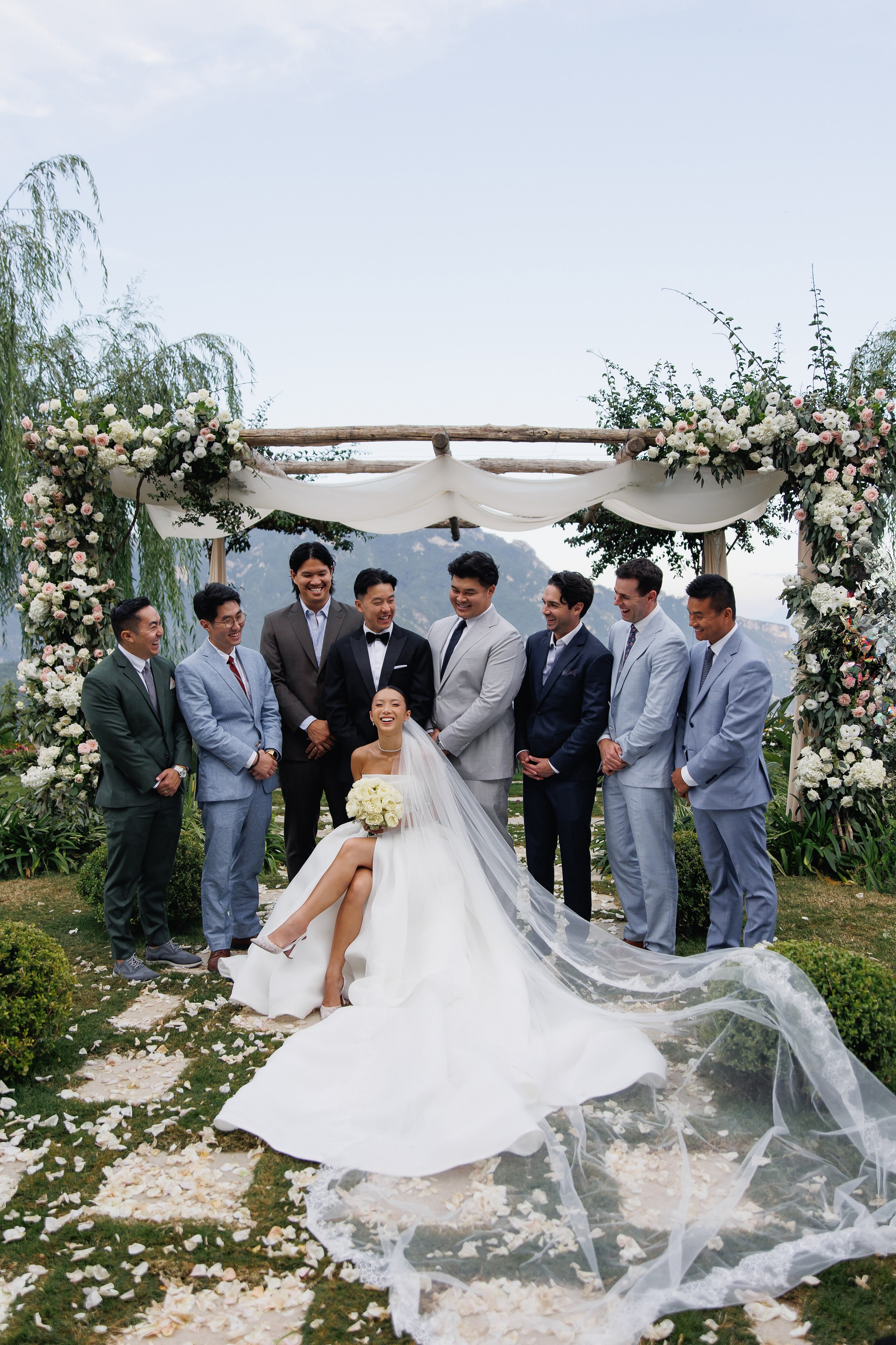 Wedding Villa Eva Ravello. Wedding Photographer Rome Tuscany Como Sicily Puglia Amalfy Italy- Oksana Savenchuk