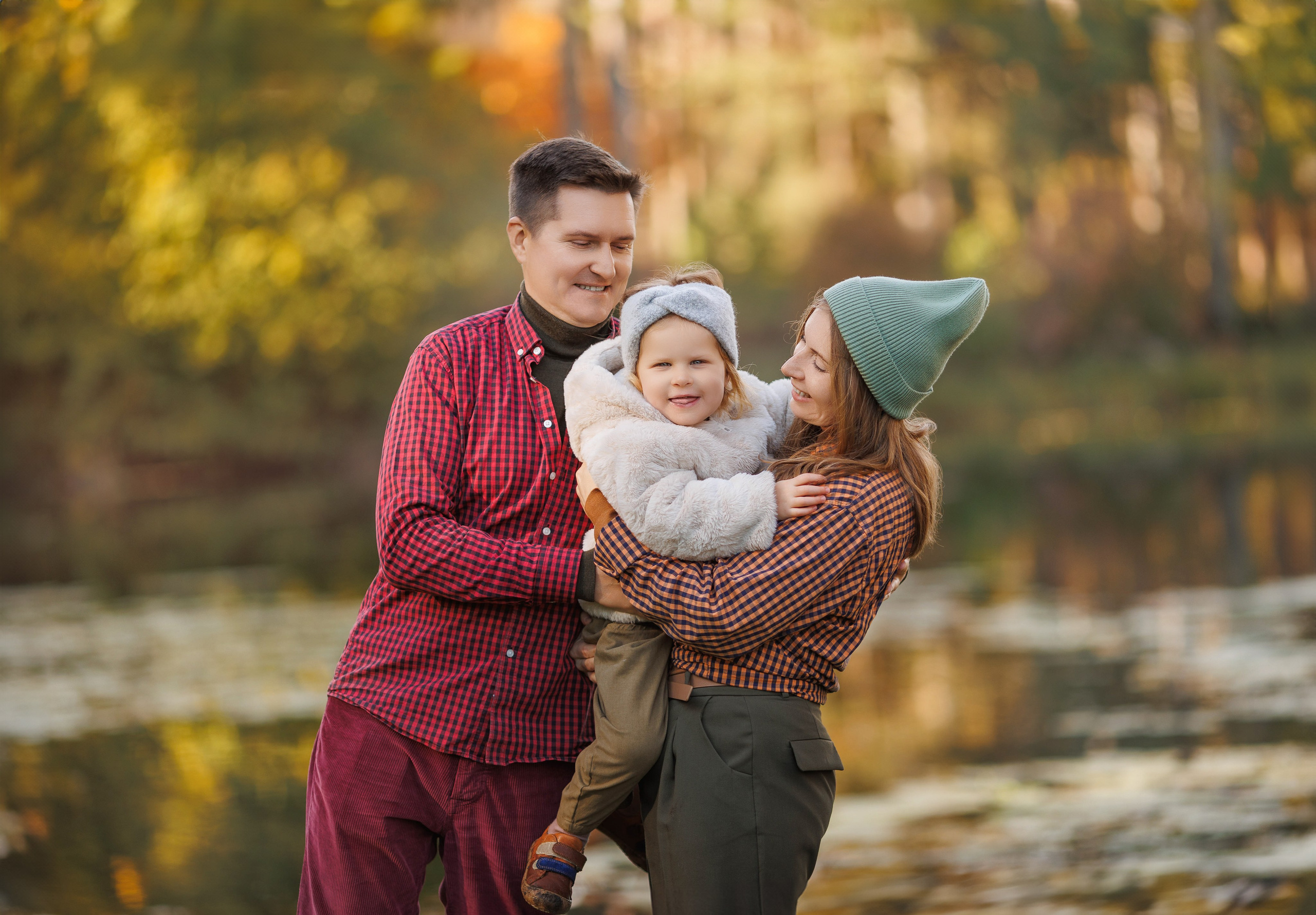 Golden moments. Family photographer in Vilnuis Svetlana Naumova